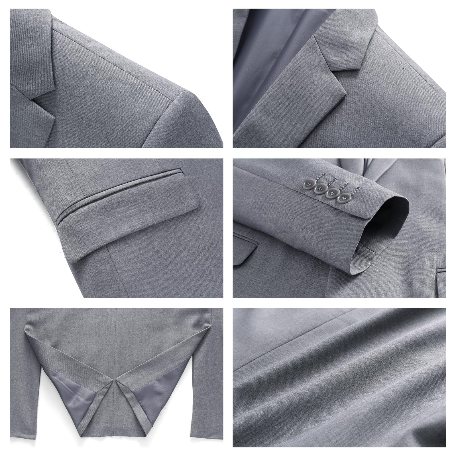 Costume Homme 2 Pièces Gris I