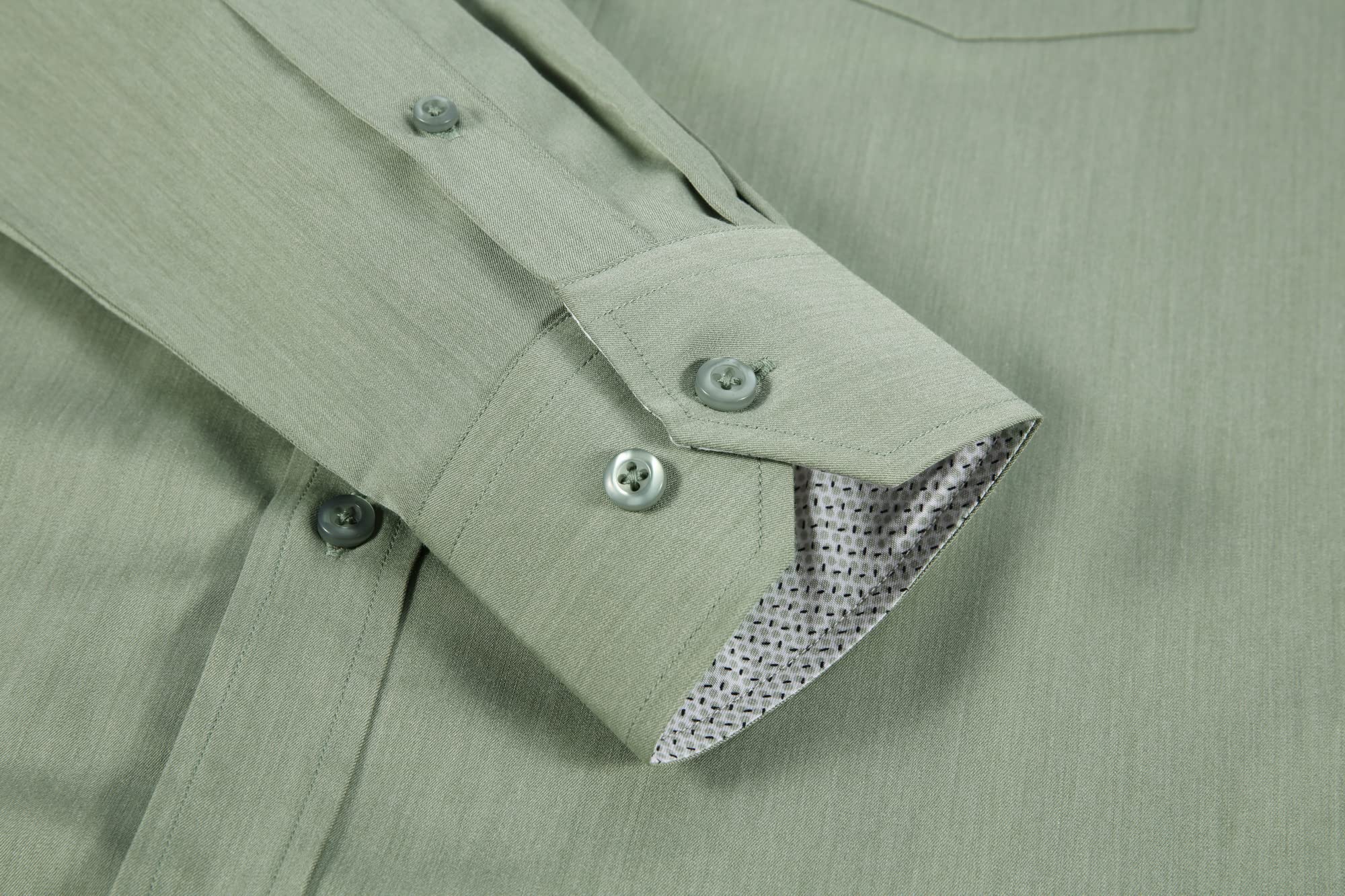 Chemise Homme Rayonne de Bambou Olivine C