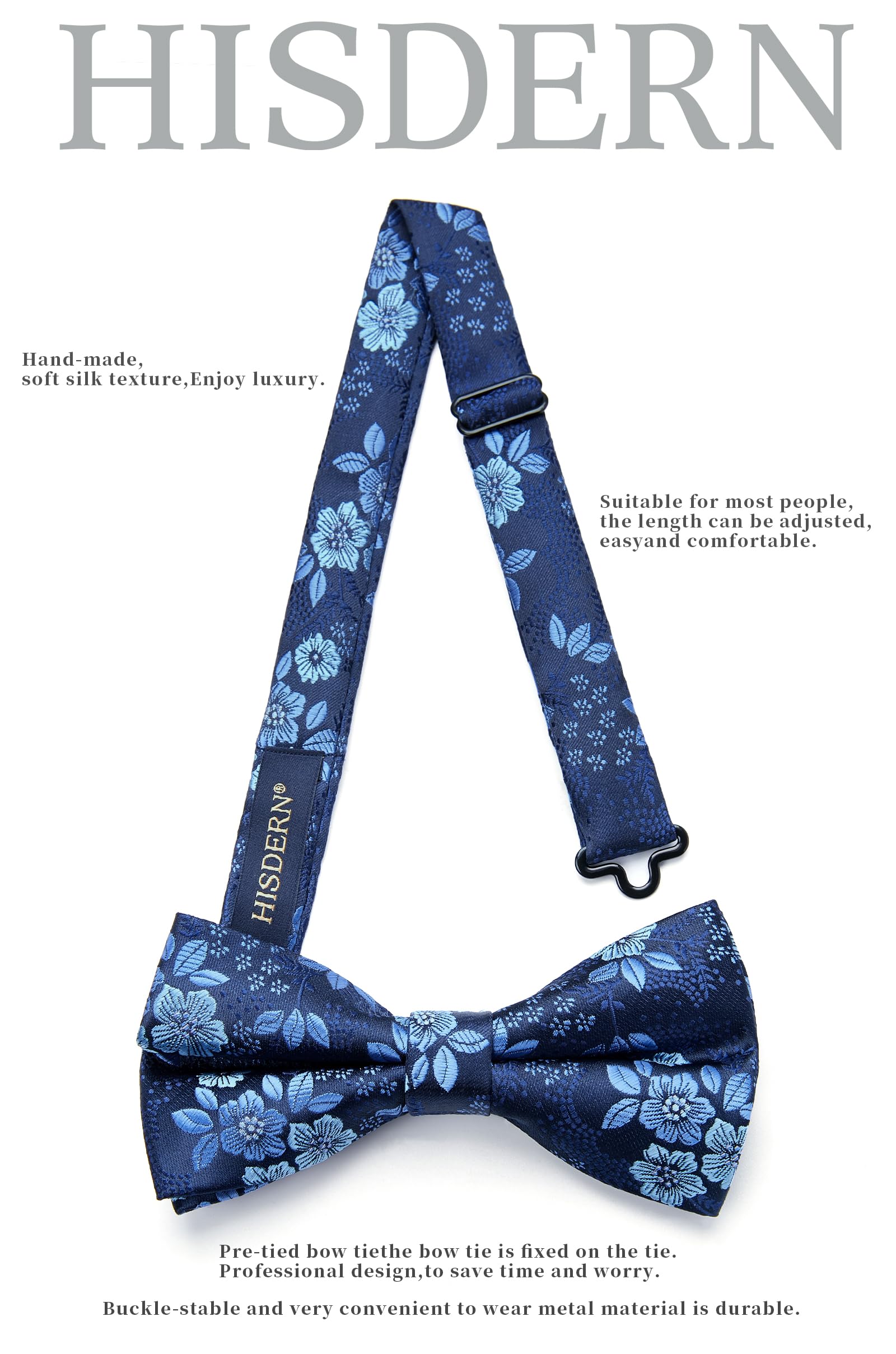 Nœud Papillon B Bleu Blanc G