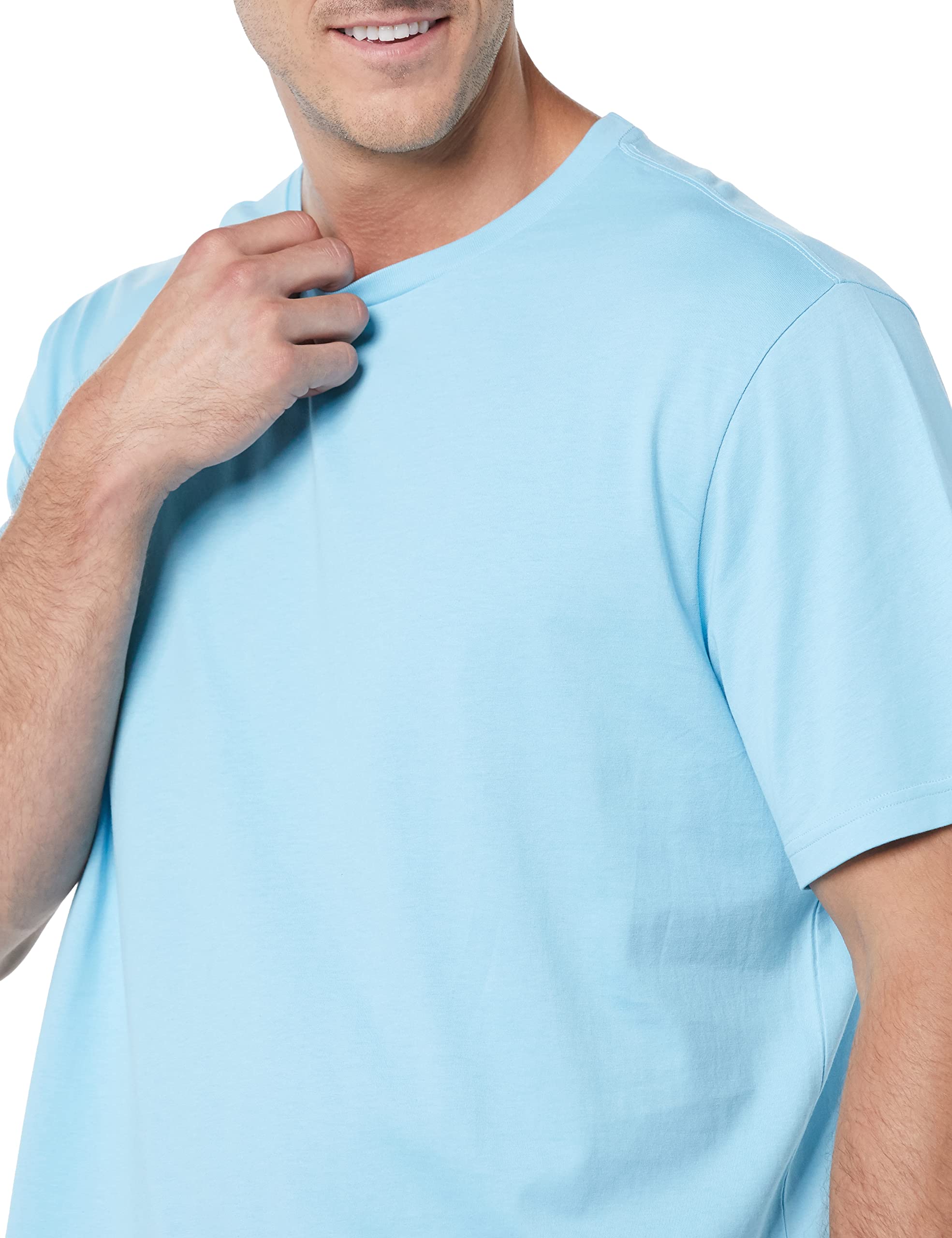 T-shirt Homme Confortable Bleu Clair I