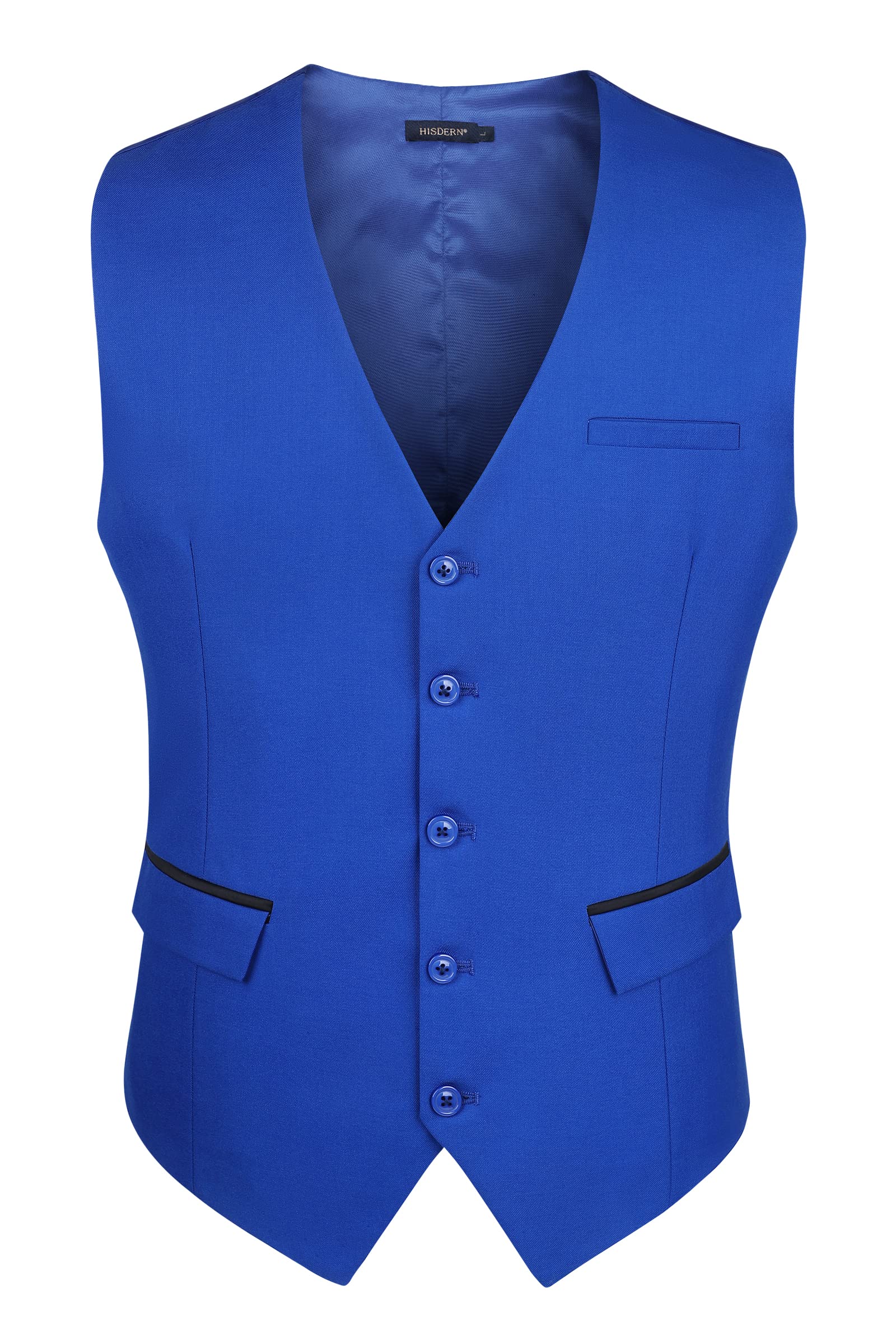 Gilet Costume Homme Bleu D