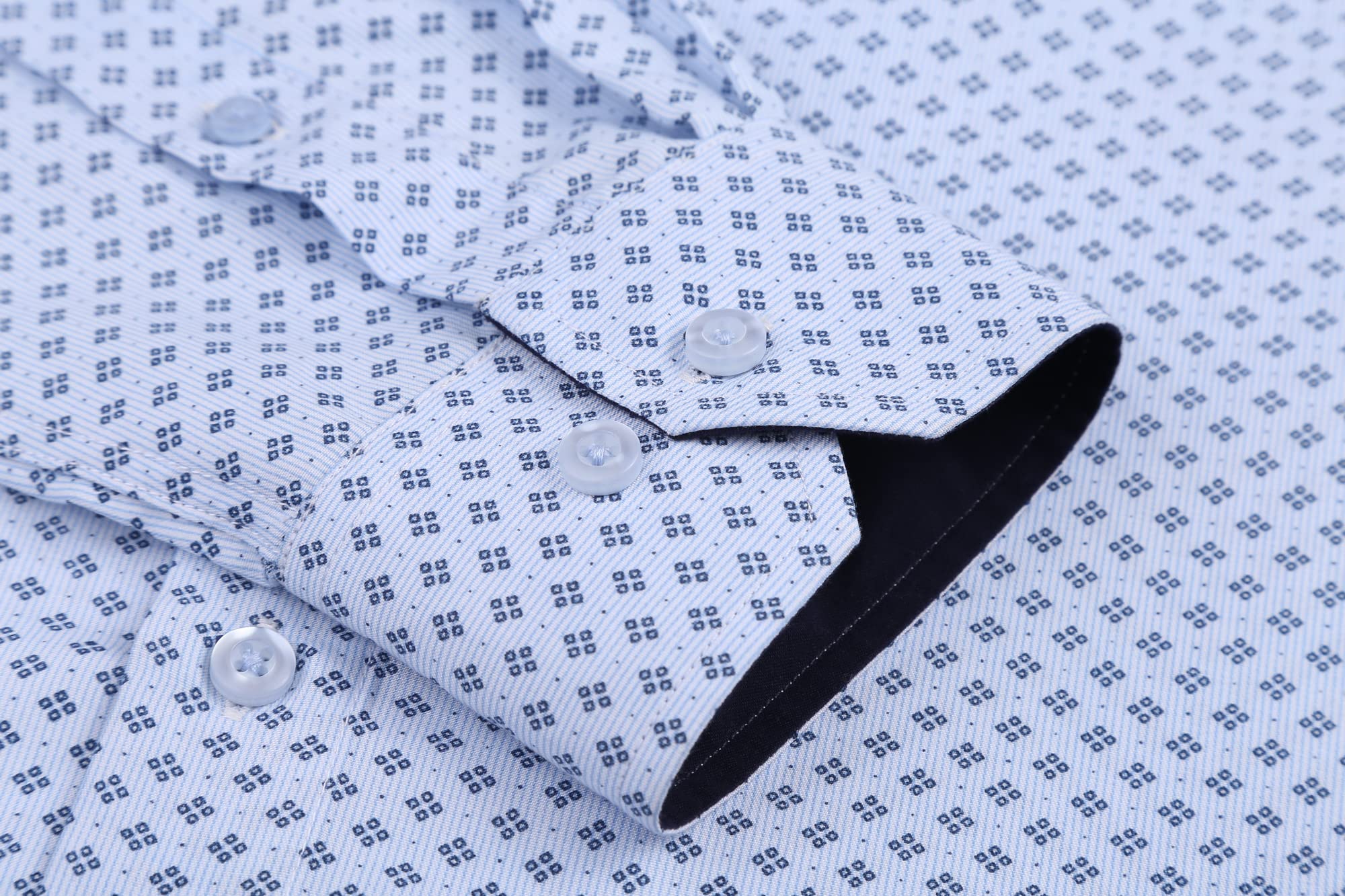 Chemise Homme  Élégante & Moderne Bleu E