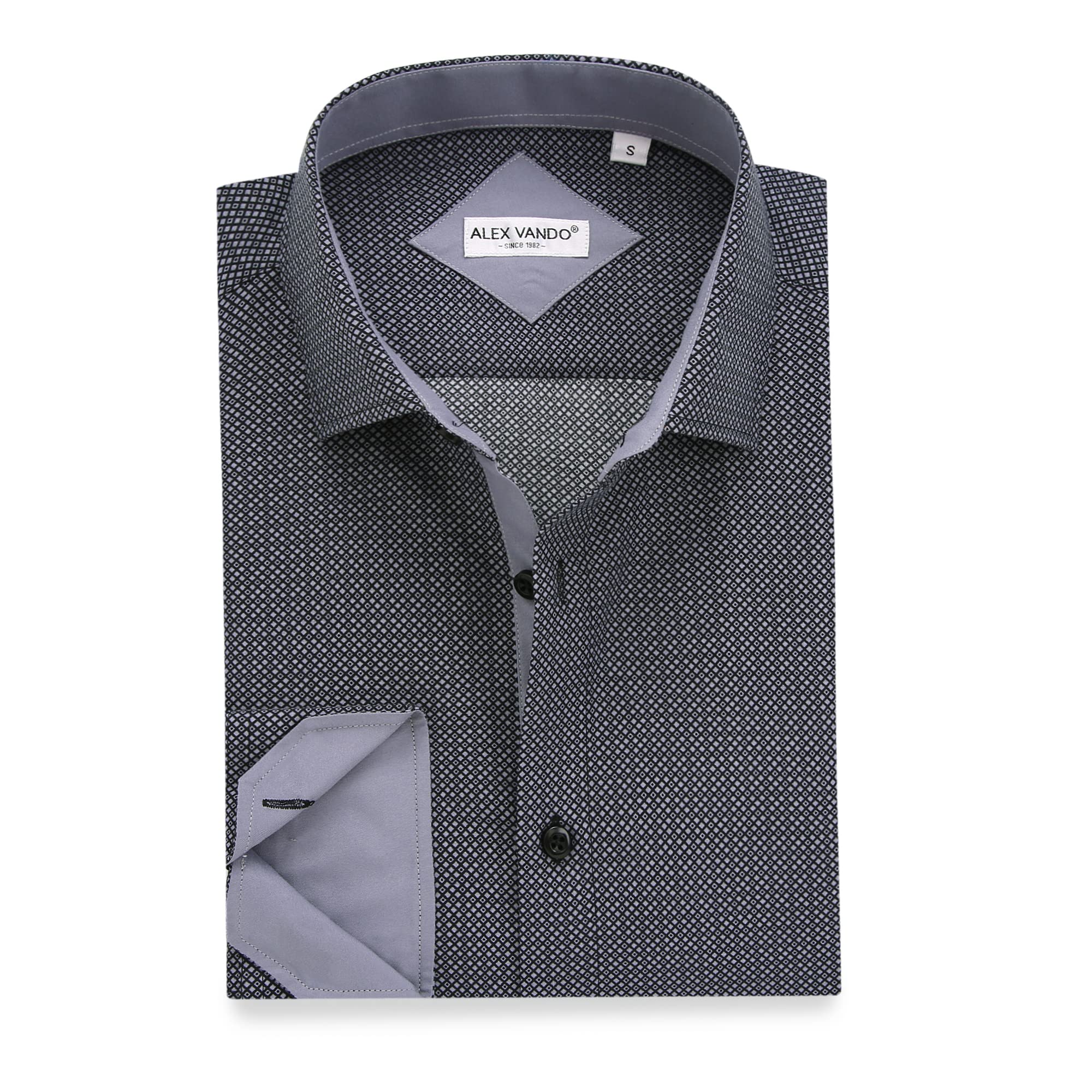 Chemise Homme  Élégante & Moderne Black-130 E