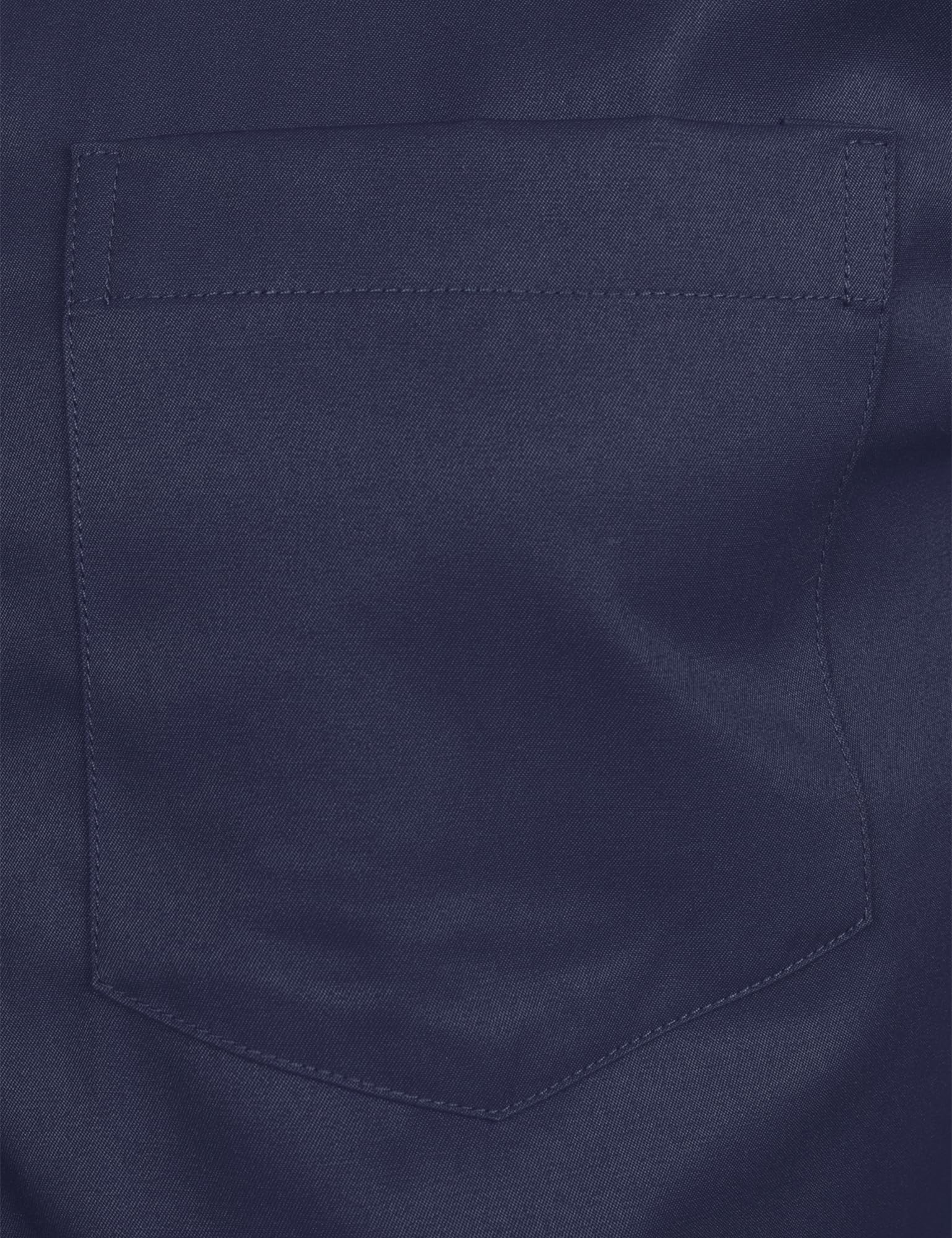 Chemise Homme Coupe Ajustée Bleu Marine B