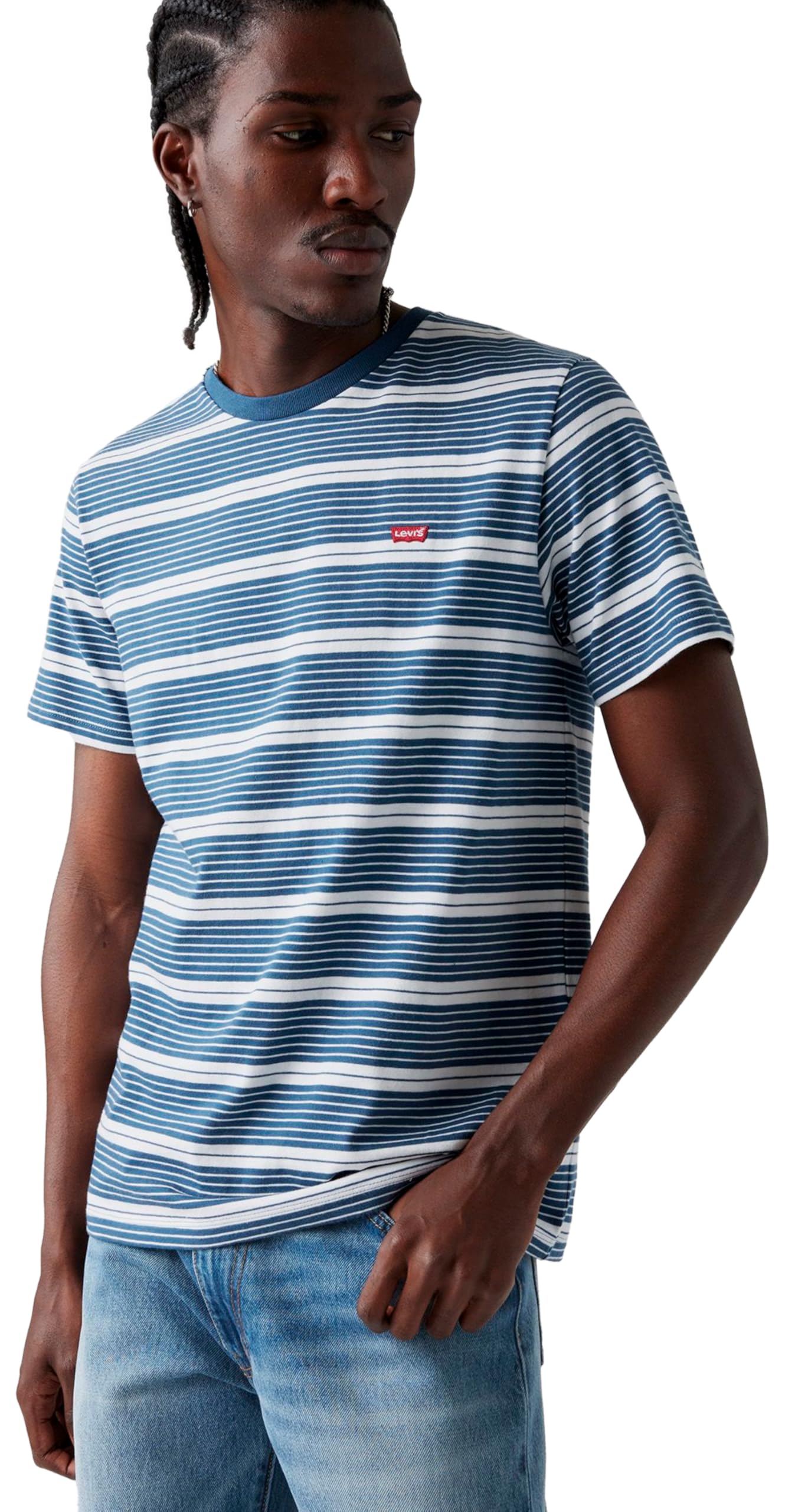 T-Shirt Levi’s Original Cooper Stripe Sargasso Sea Jersay H