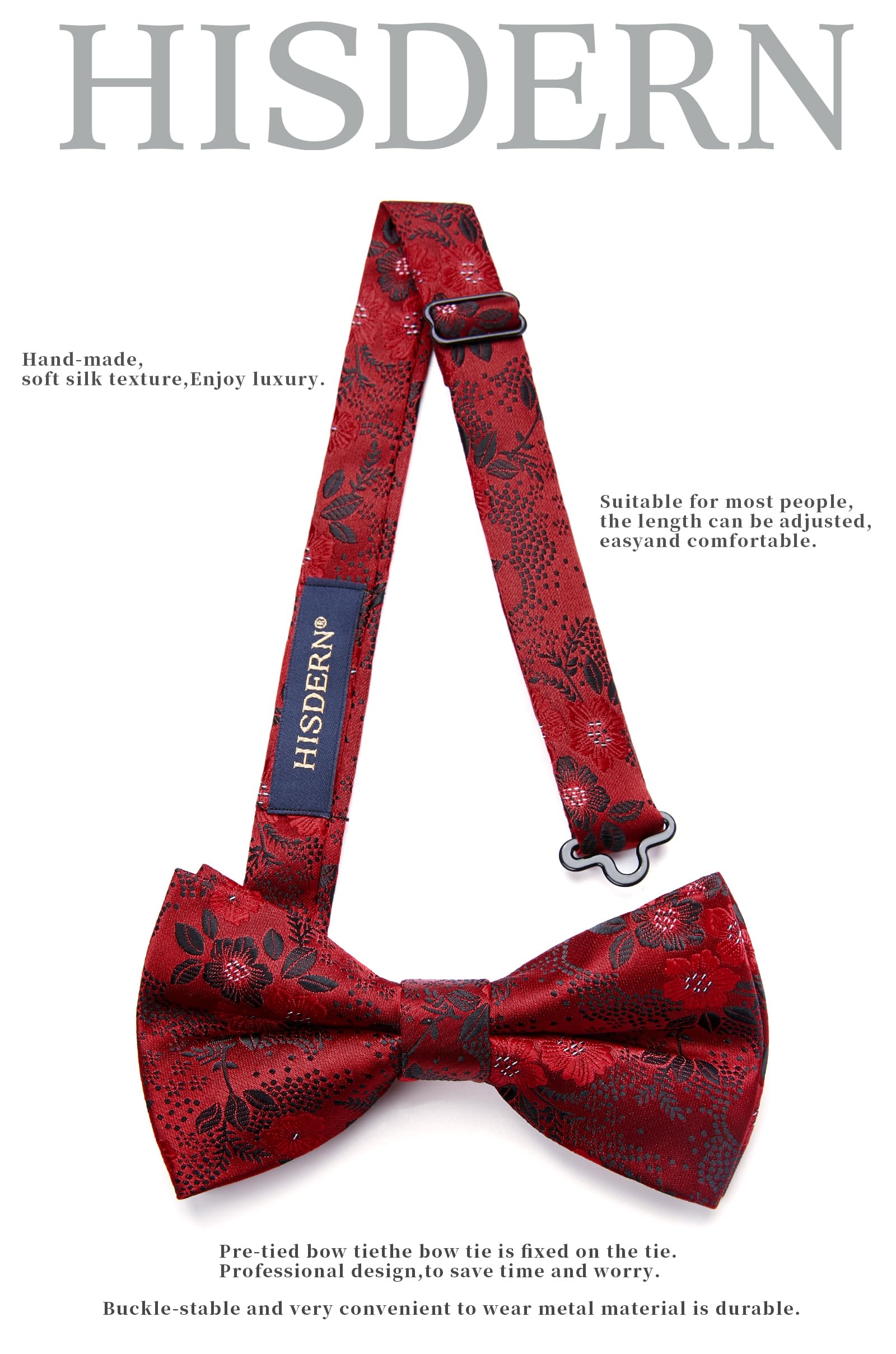 Nœud Papillon D Rouge-3 G