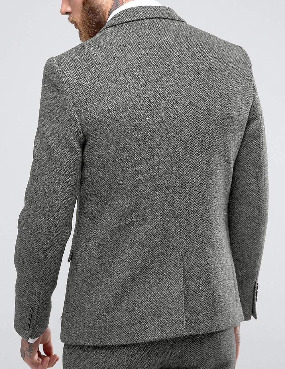 Costume Homme 3 Pièces Gris J