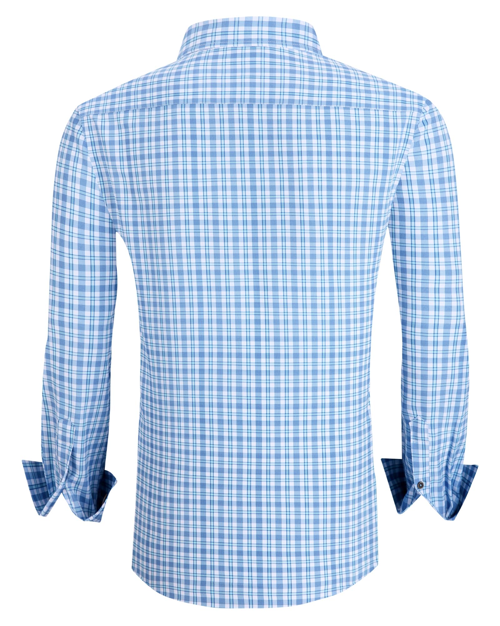 Chemise Homme Extensible Green White D