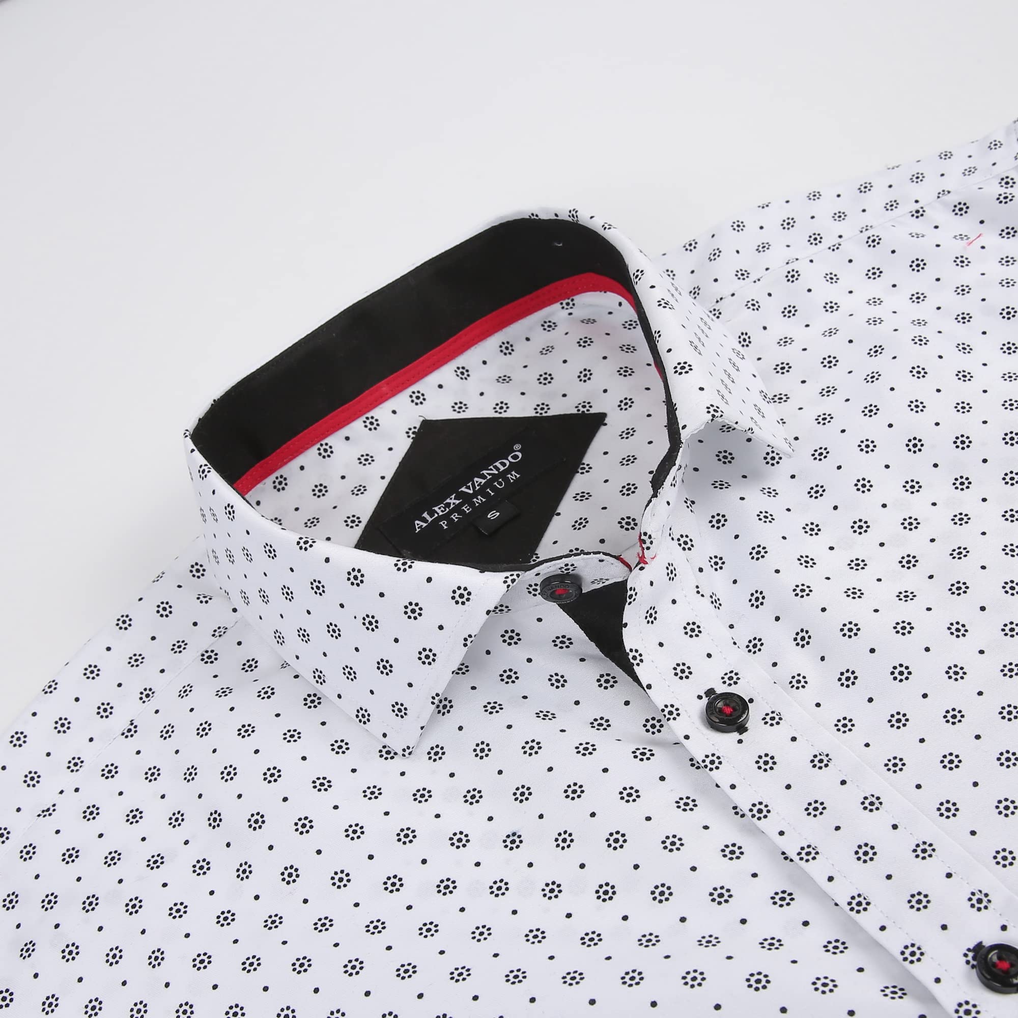 Chemise Homme  Élégante & Moderne White-709 E