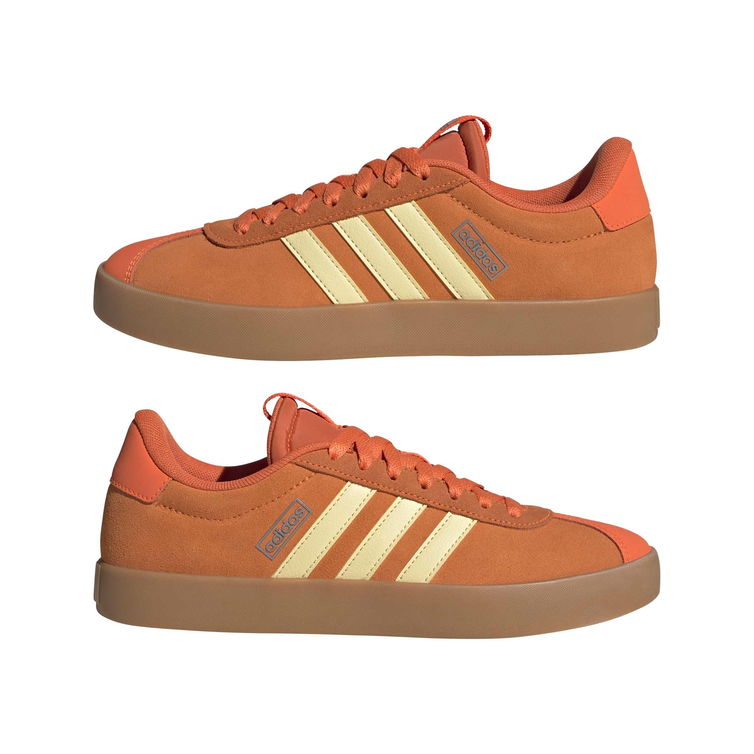 Adidas VL Court 3.0 Femme Pure Orange Orange Tint Iron Met F
