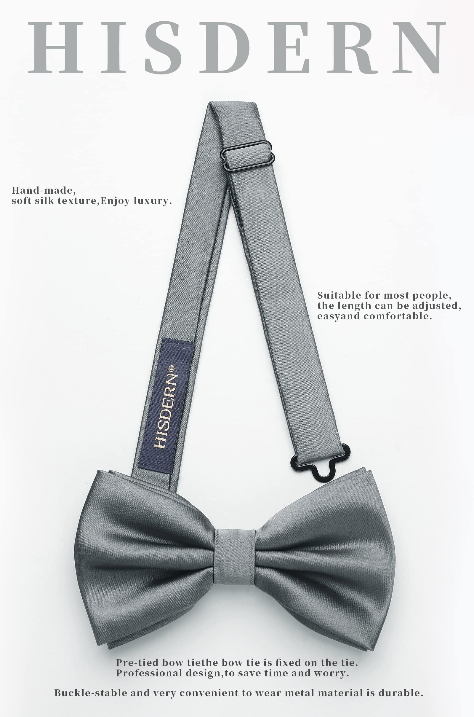 Nœud Papillon I Gris-1 G