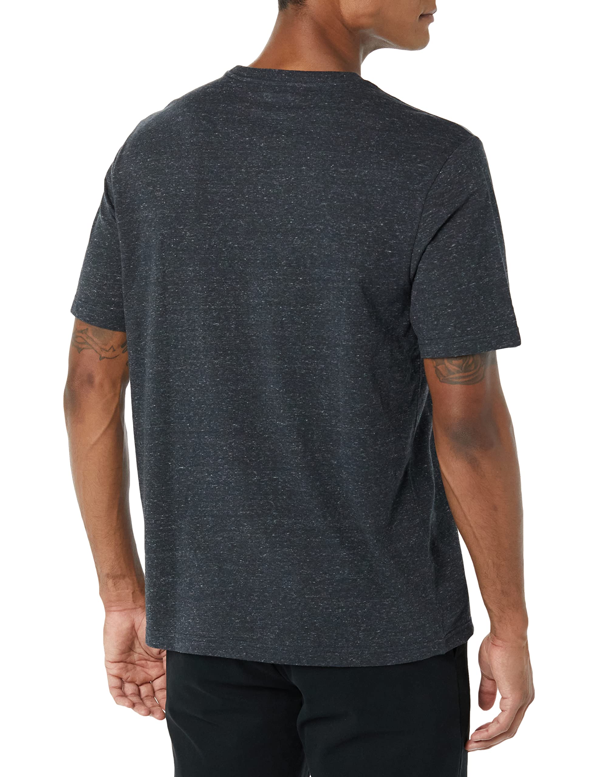 T-shirt Homme Confortable Bordeaux Charbon Chiné I