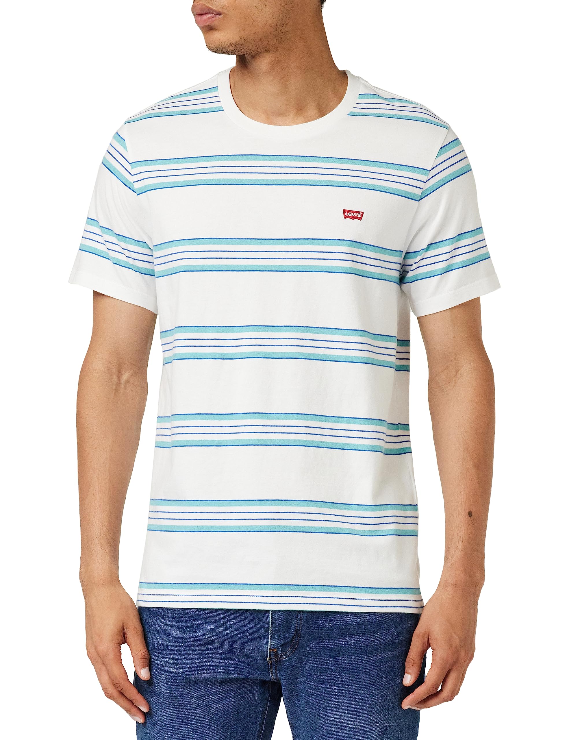 T-Shirt Levi’s Original Vision Bright Whithe Striped H