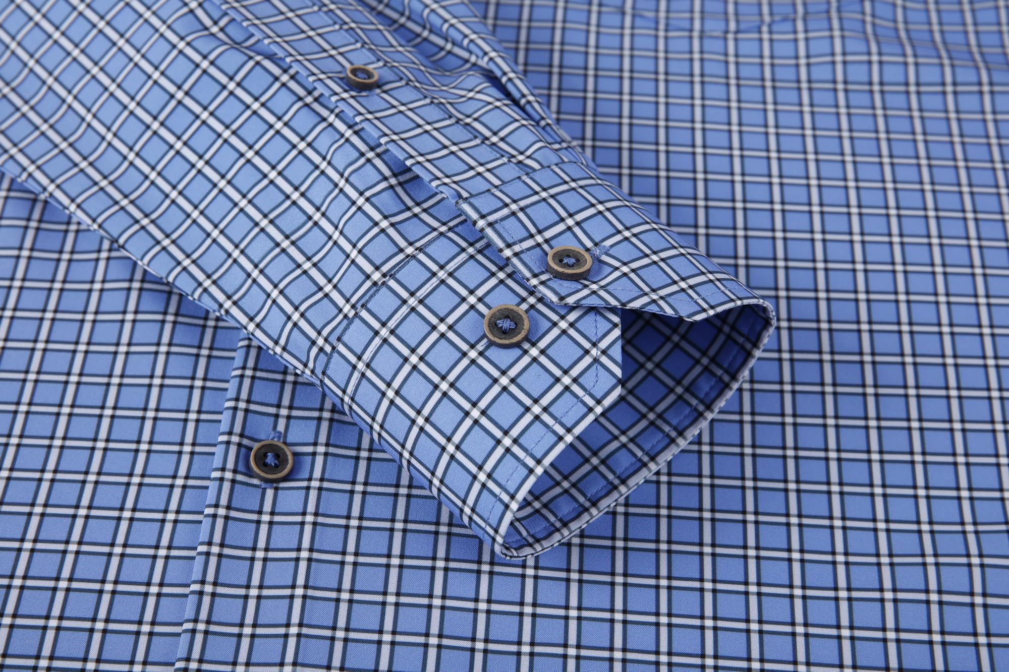 Chemise Homme Extensible 256-Bleue Square D