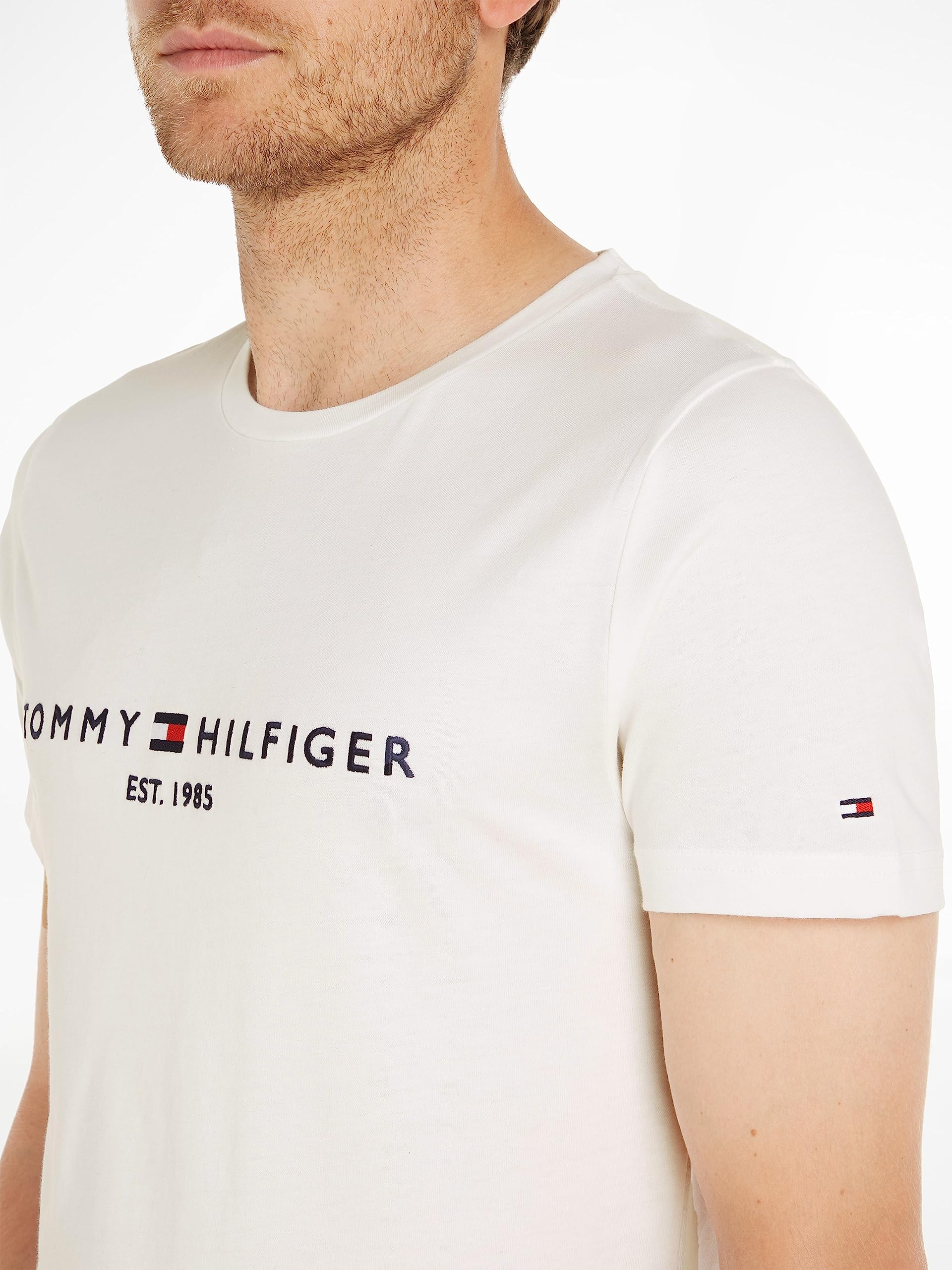 T-Shirt Tommy Hilfiger White (Snow White) F