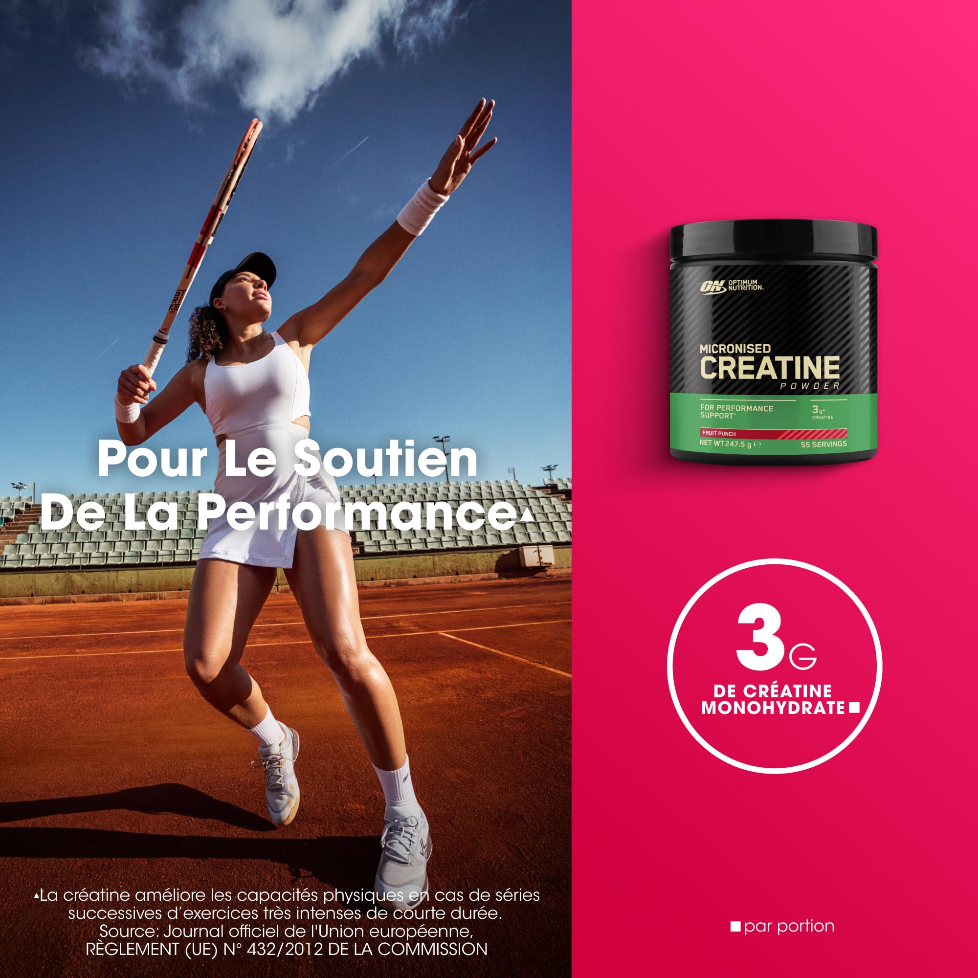 Optimum Nutrition Créatine Monohydrate 05