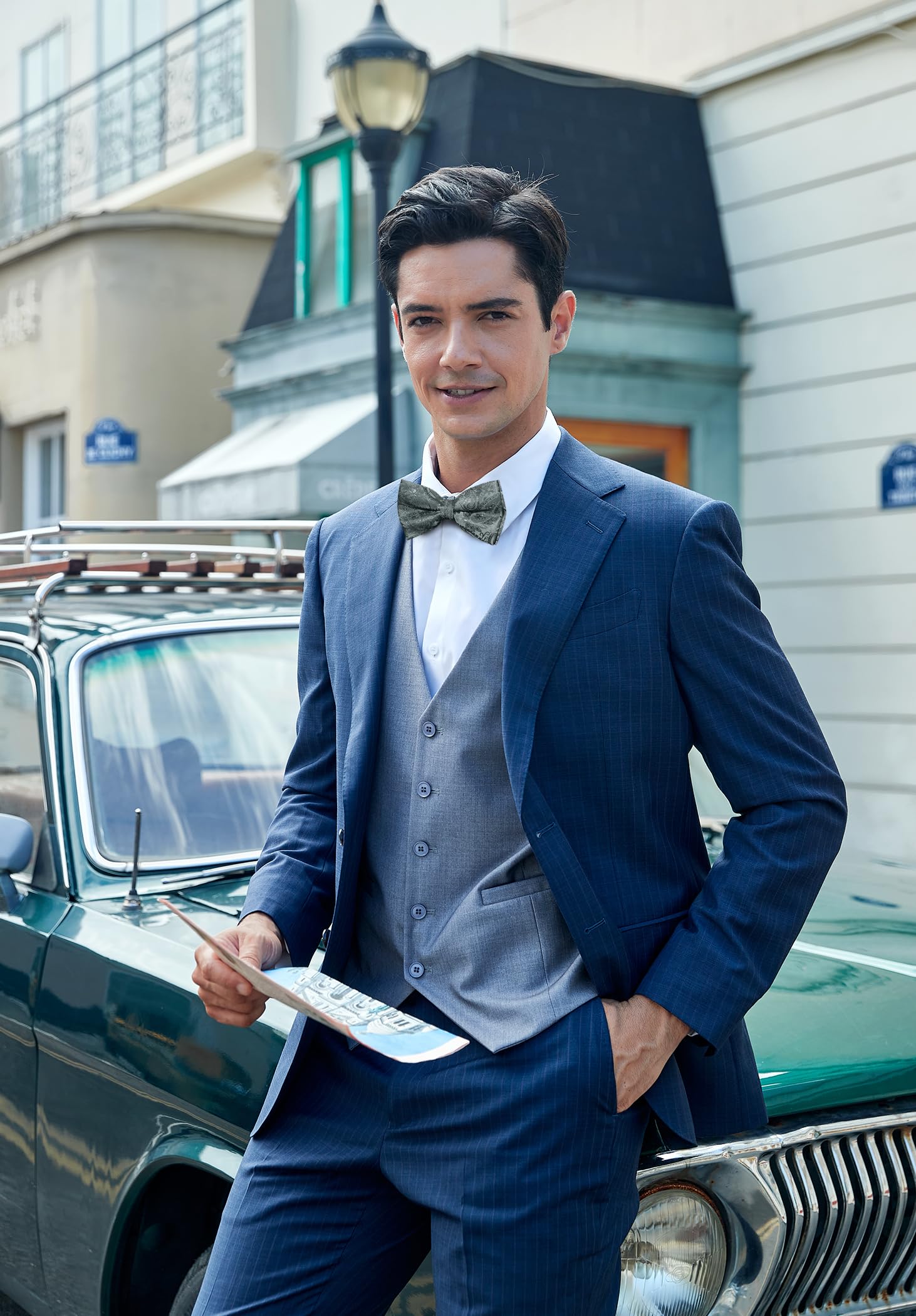 Nœud Papillon I Gris-3 G