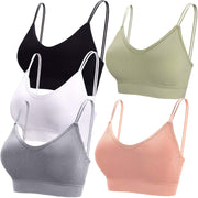 Lot de 5 Bralettes Rembourrées 5-Mélangées F