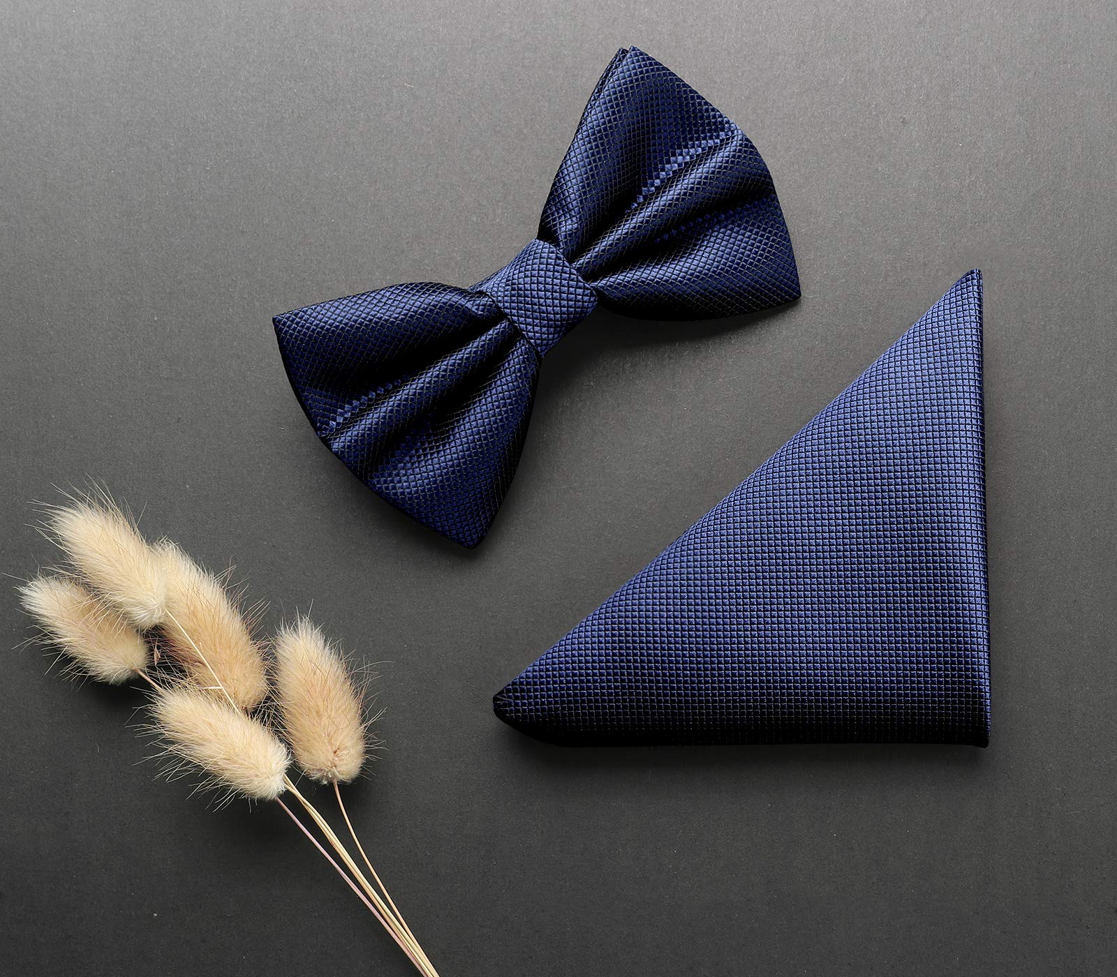 Nœud Papillon B Bleu Marine-2 G