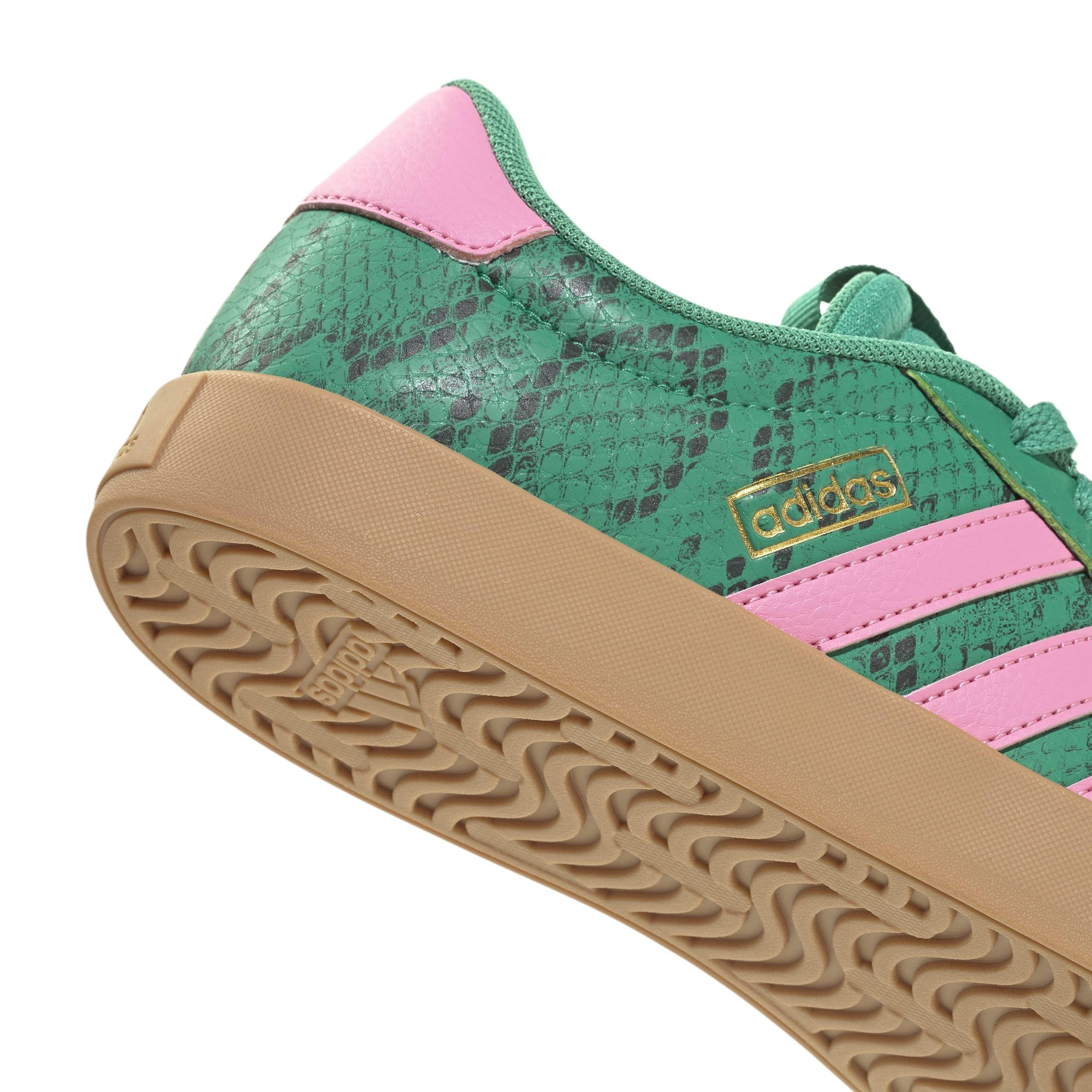 Adidas VL Court 3.0 Femme Court Green Bliss Pink Gold Met F