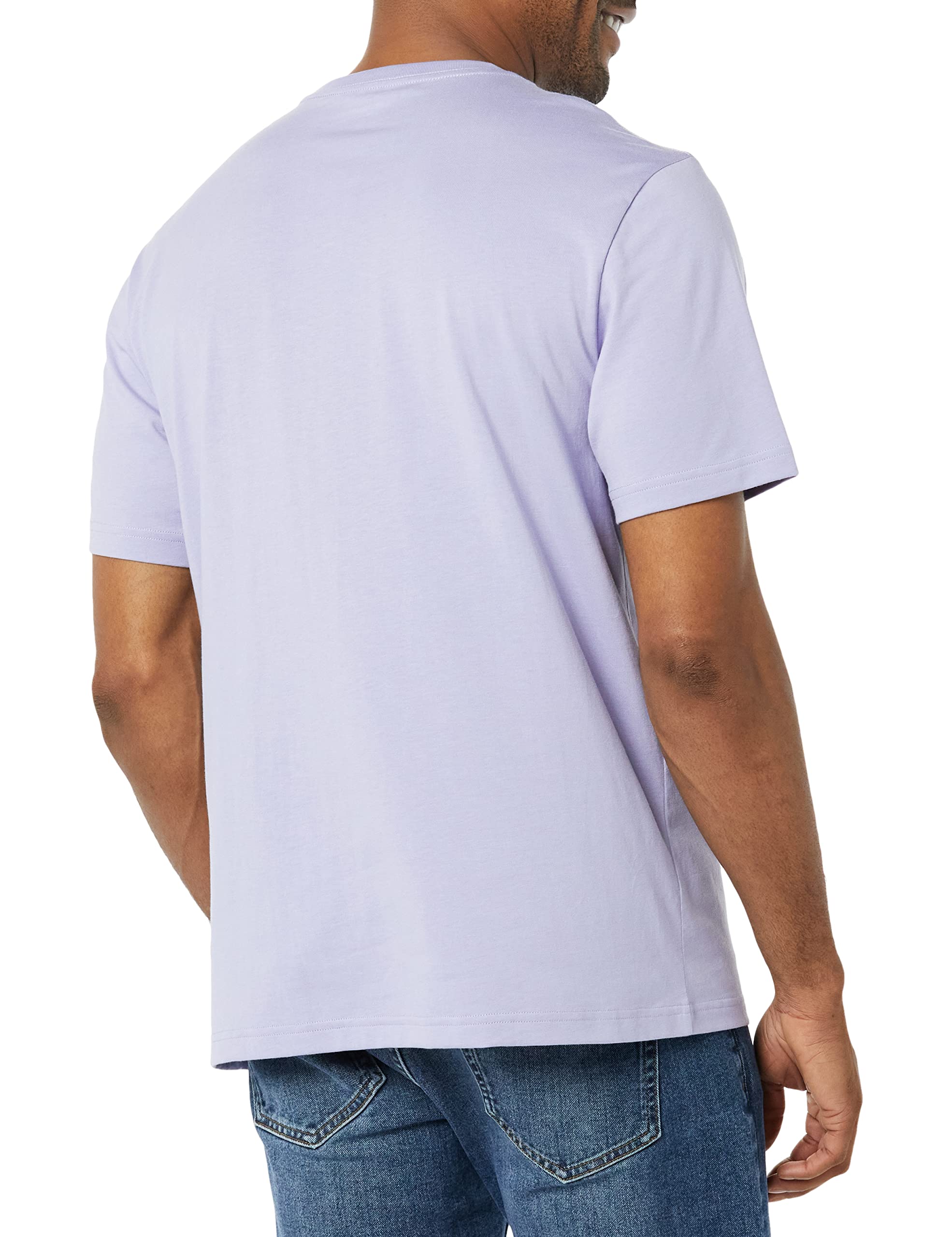 T-shirt Homme Confortable Bleu Délavé Lavande I