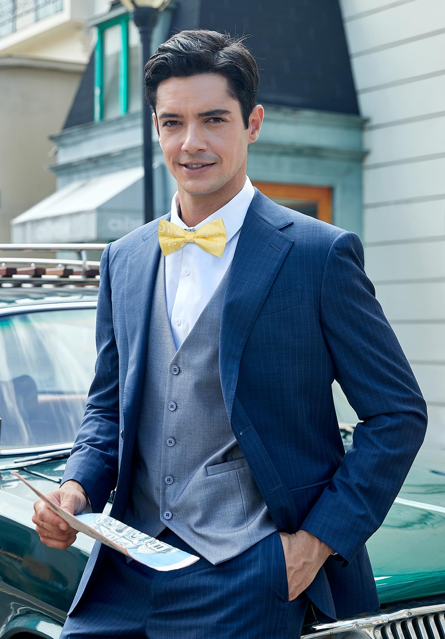 Nœud Papillon Y Jaune Citron G