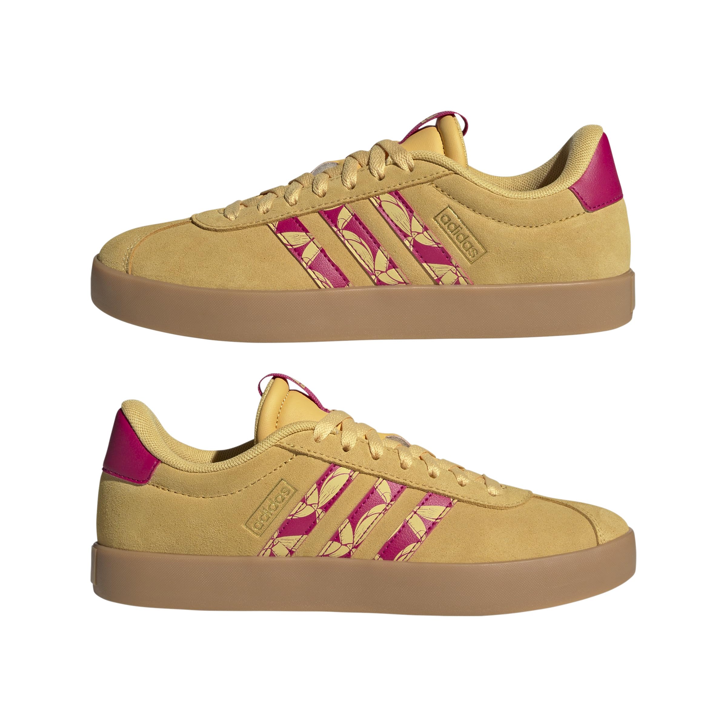 Adidas VL Court 3.0 Femme Semi Spark Bold Pink Gum-3 F