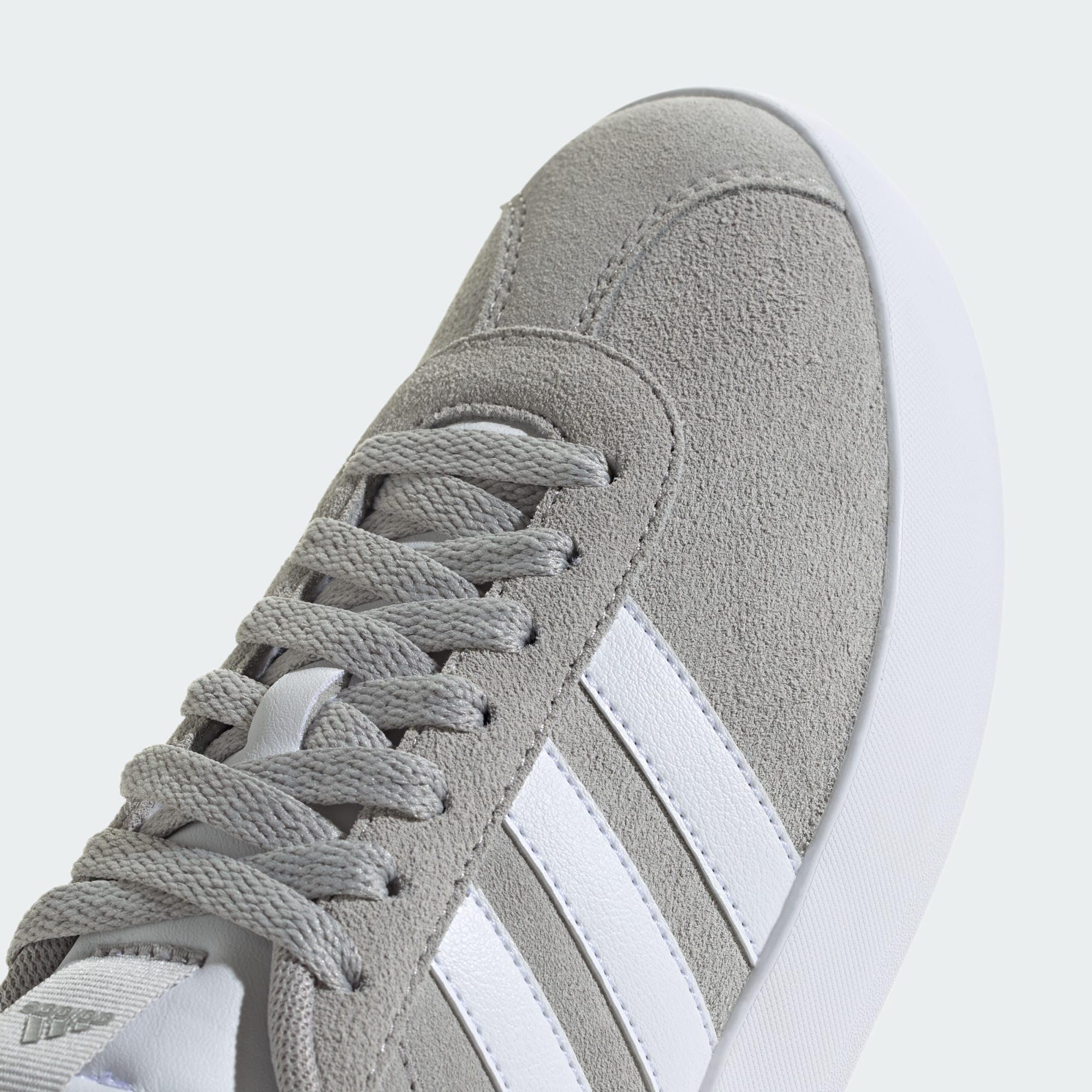 Adidas VL Court 3.0 Femme Grey Two Cloud White Silver Metallic F