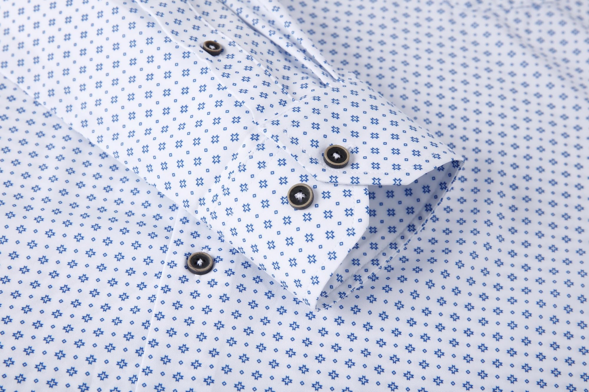 Chemise Homme  Élégante & Moderne White Cross-552 E