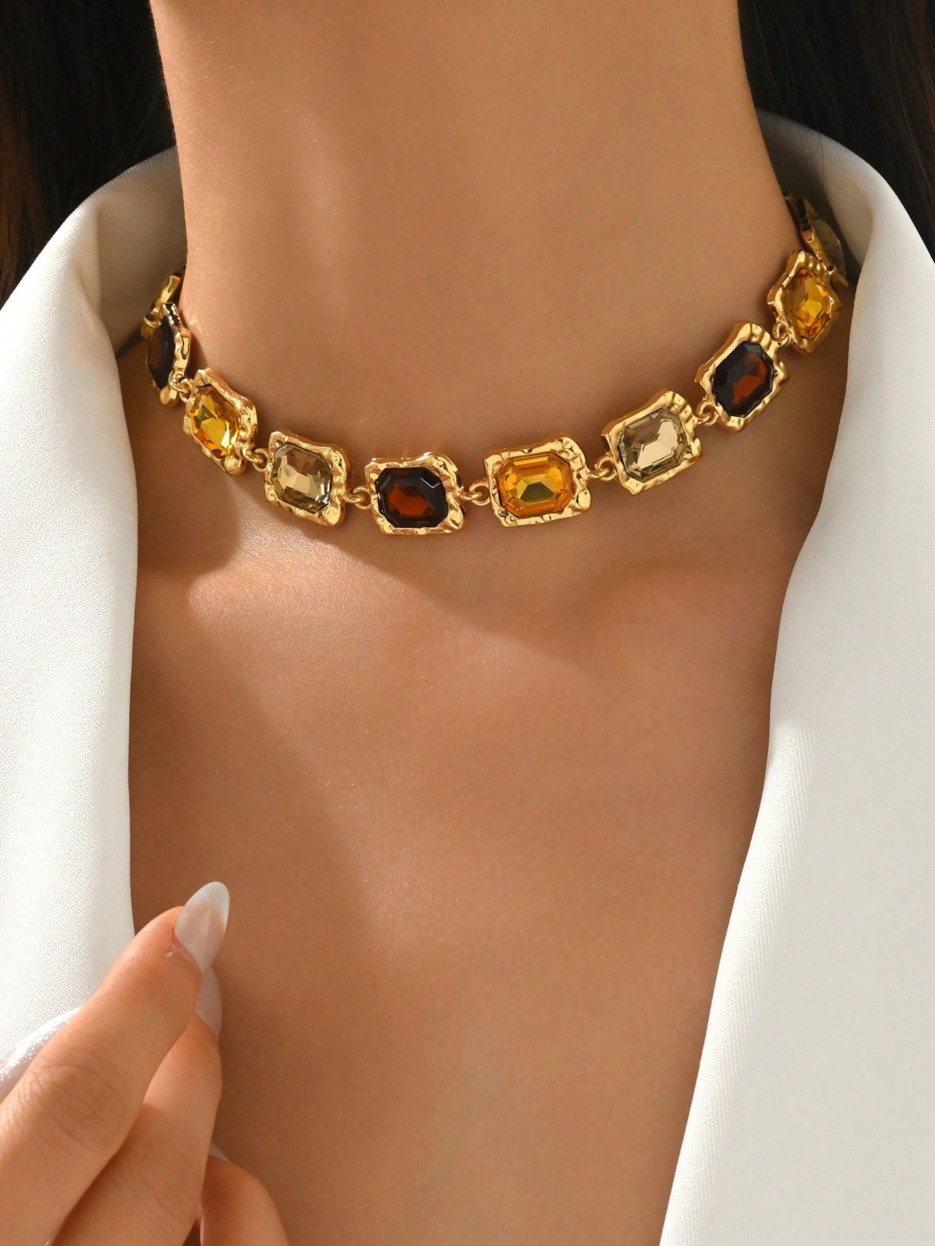 1 pièce Collier Épais