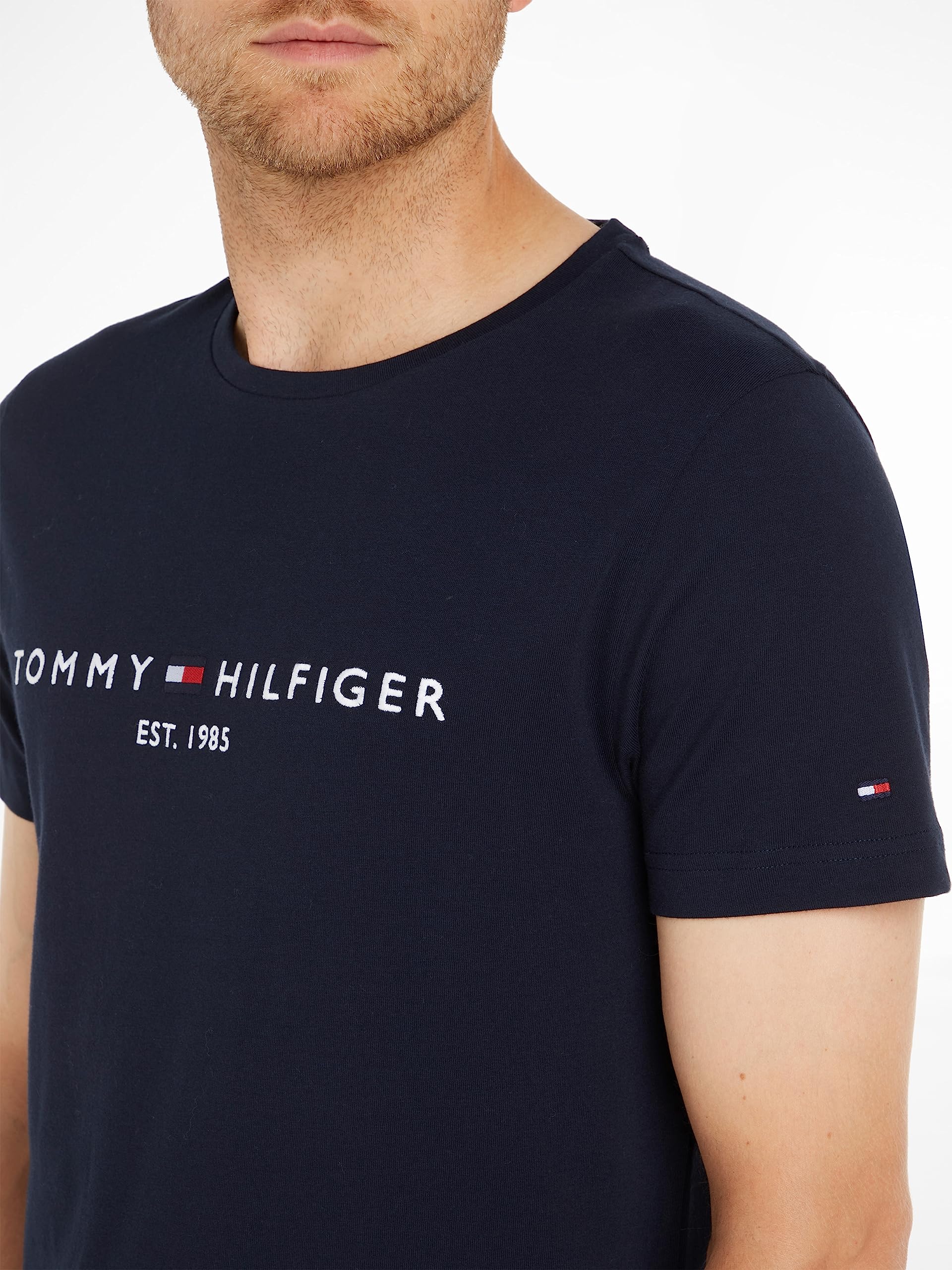 T-Shirt Tommy Hilfiger Bleue Sky Captain F