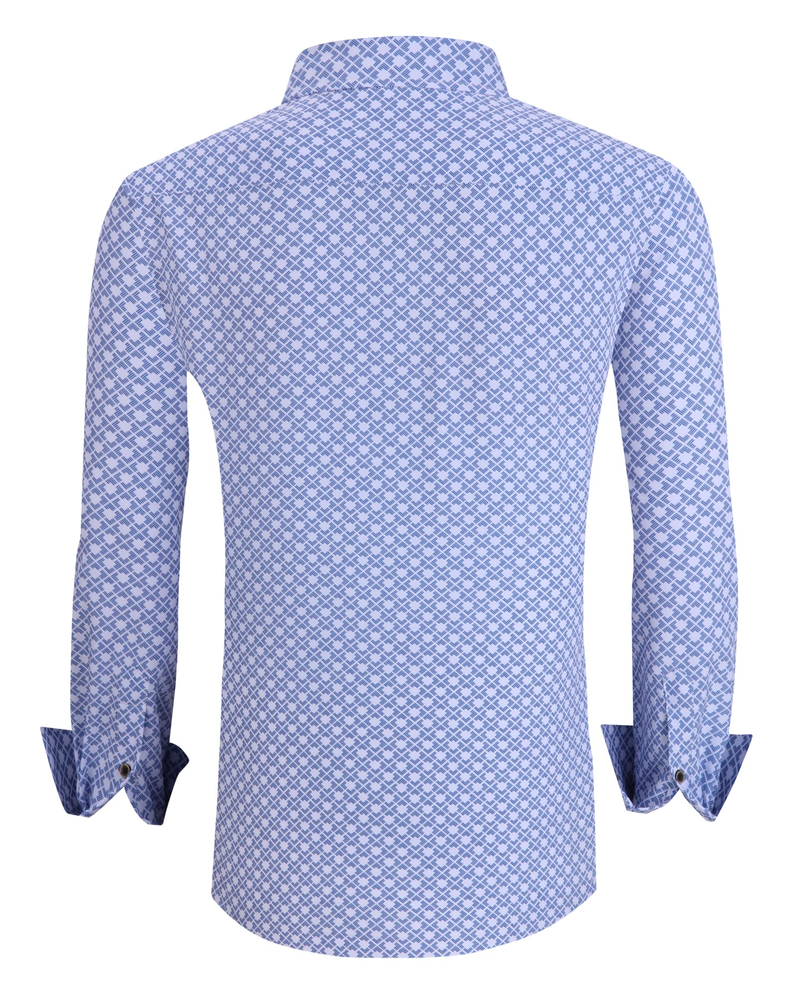 Chemise Homme Extensible White Square D