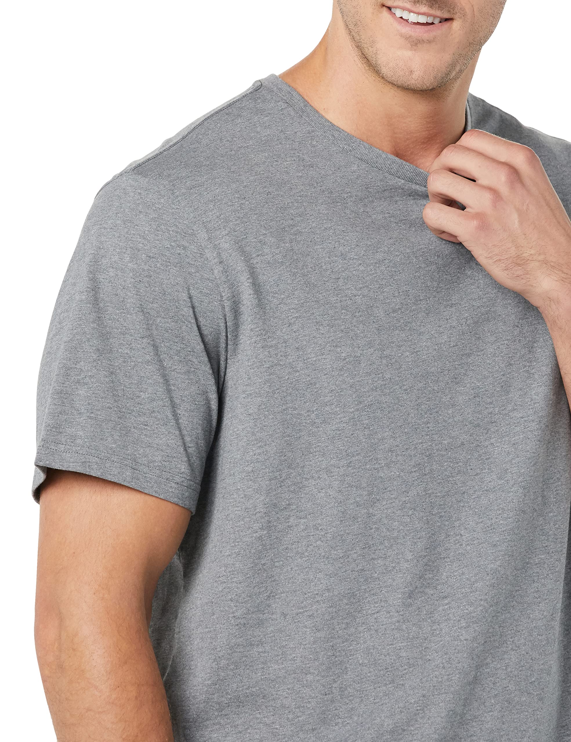 T-shirt Homme Confortable Gris Chiné I