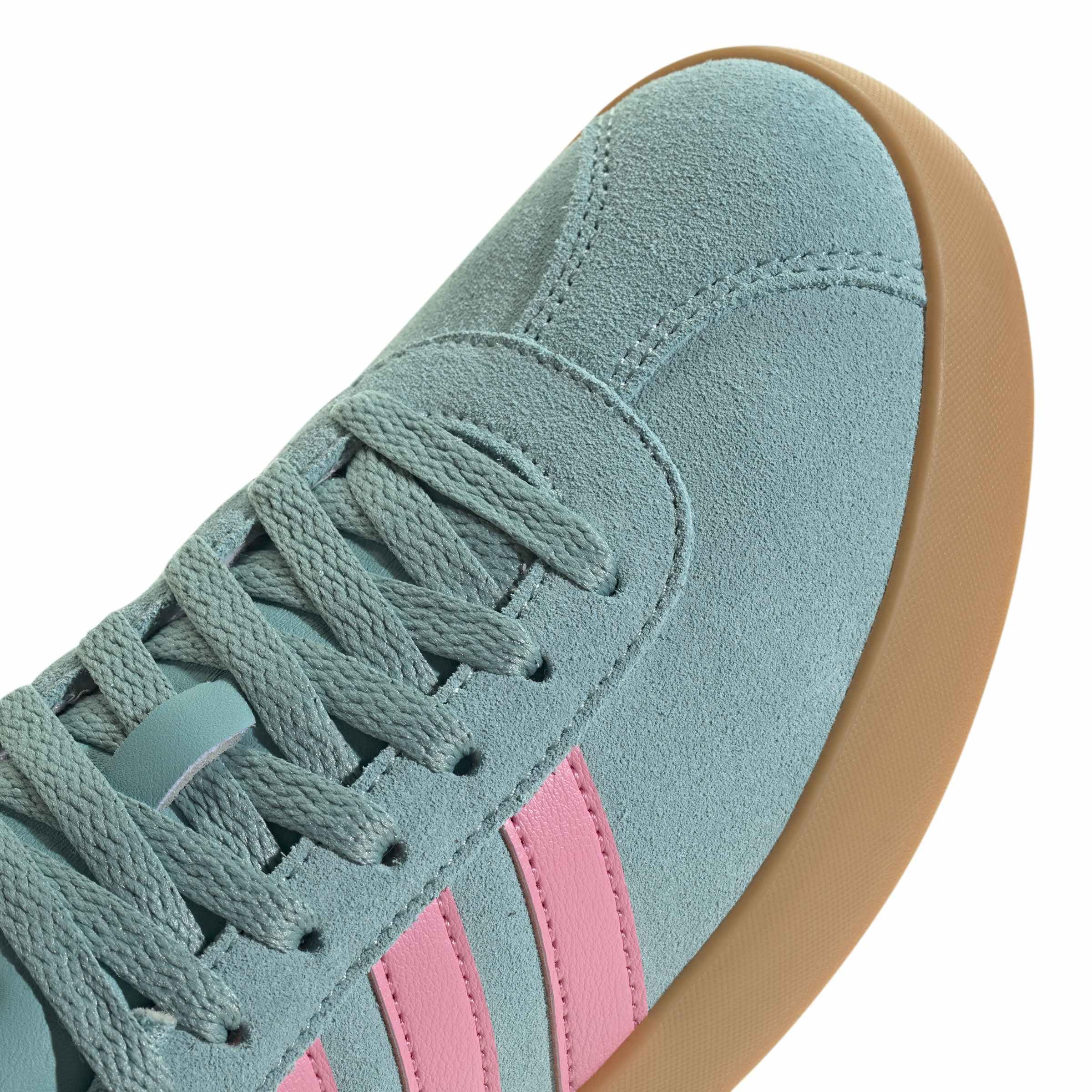 Adidas VL Court 3.0 Femme Mint Ton Bliss Pink Gold Met F
