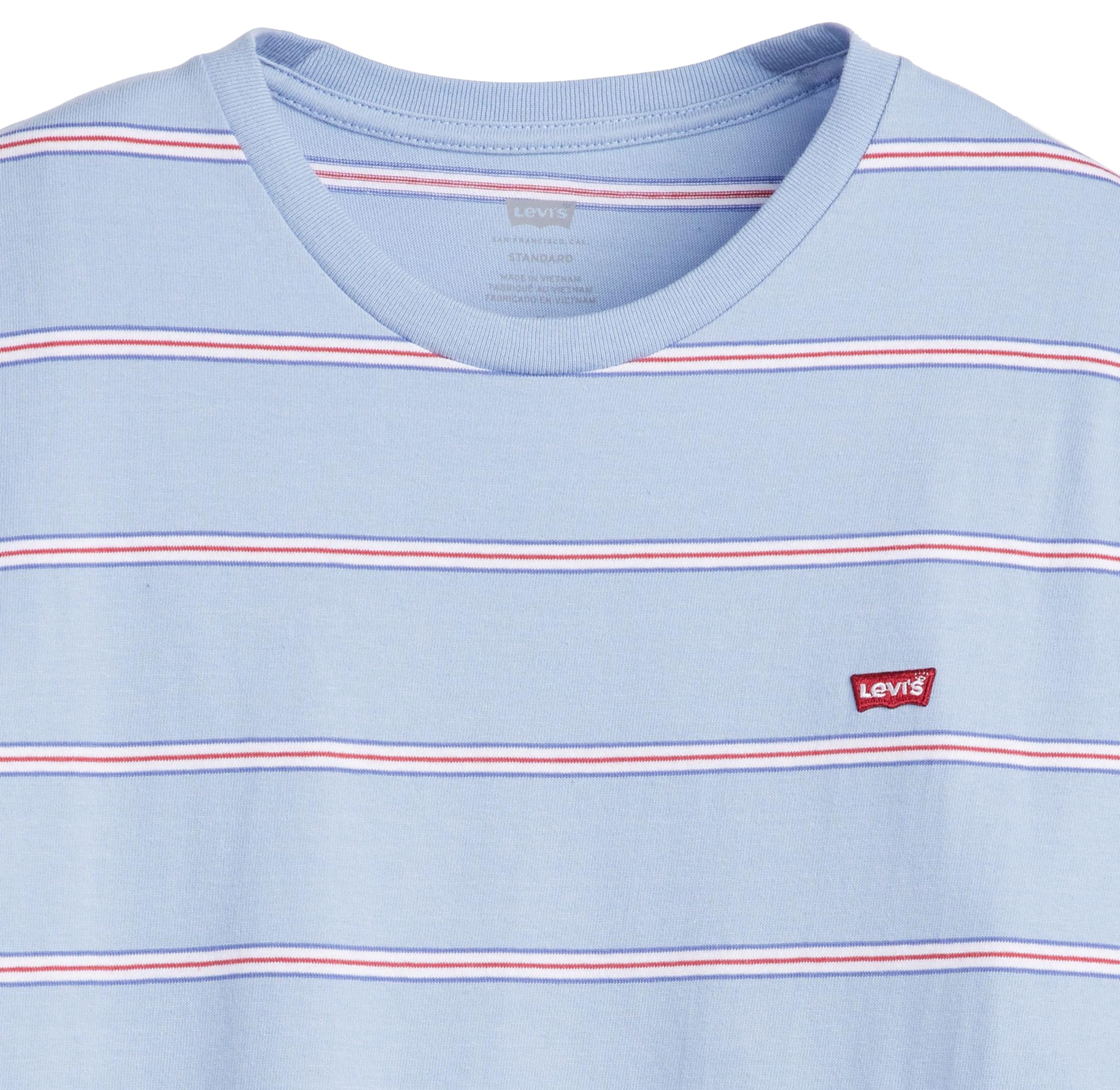 T-Shirt Levi’s Original Jersey Chambray Doux À Rayures de Bord de mer H