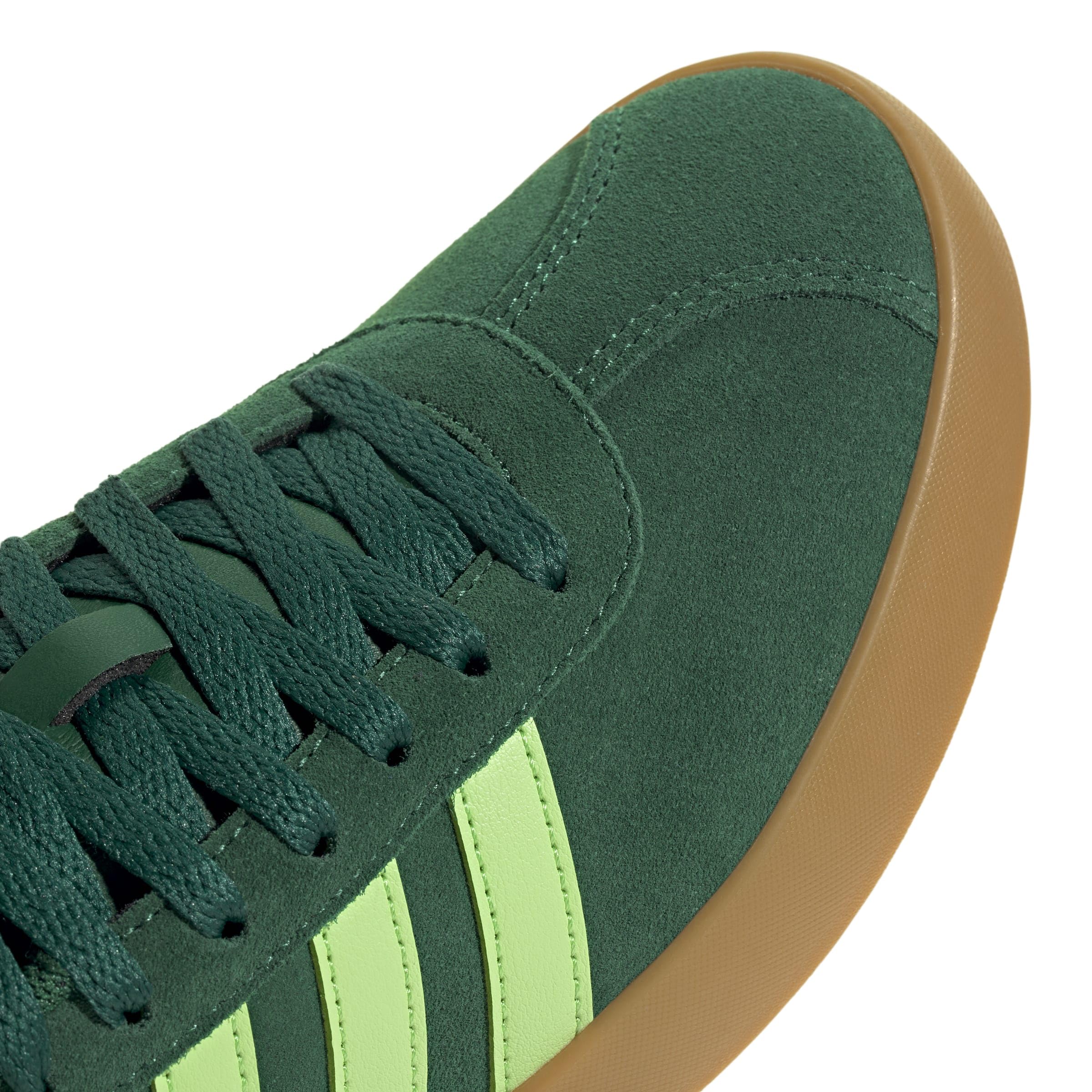 Adidas VL Court 3.0 Femme Collegiate Green Semi Green Spark Gum-3 F