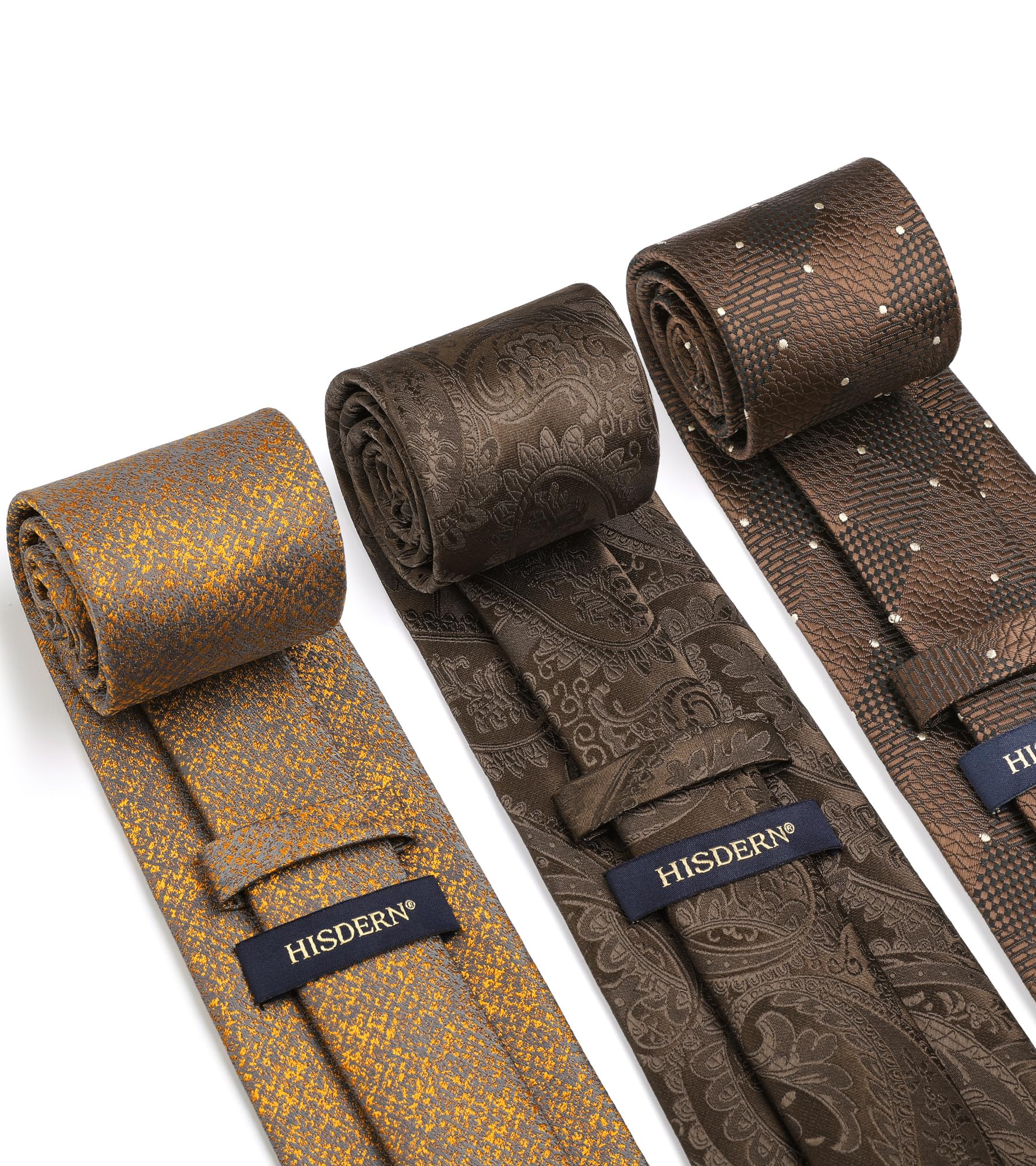 Lot 3 PCS Cravates Homme 4HT-1S E