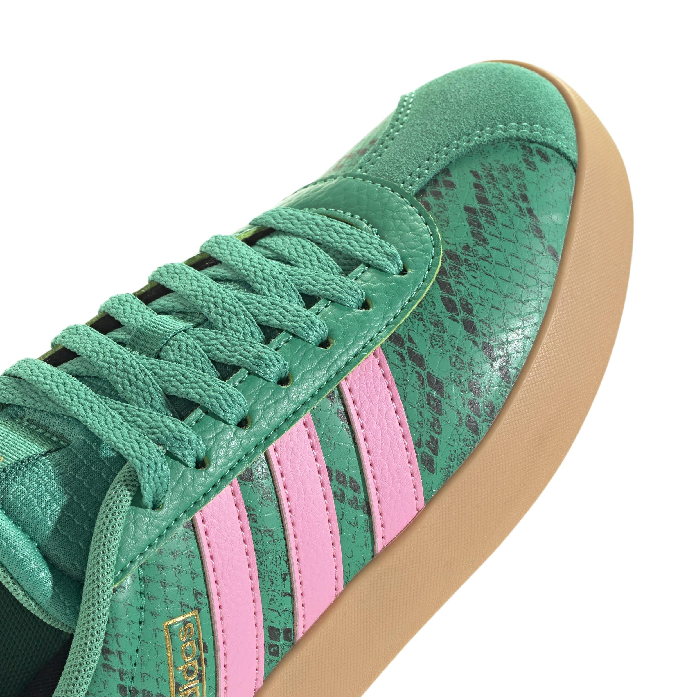 Adidas VL Court 3.0 Femme Court Green Bliss Pink Gold Met F