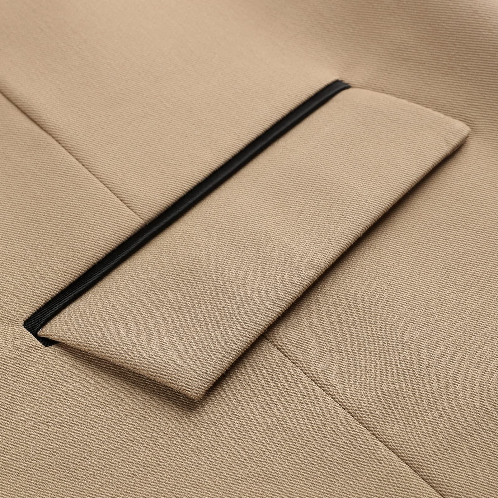 Gilet Costume Homme Kaki D