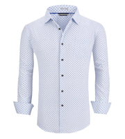 Chemise Homme  Élégante & Moderne White Cross-552 E