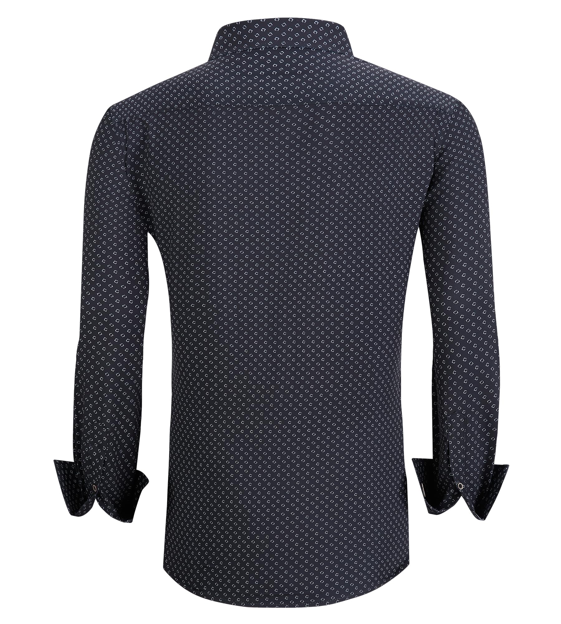 Chemise Homme  Élégante & Moderne Black-122 E