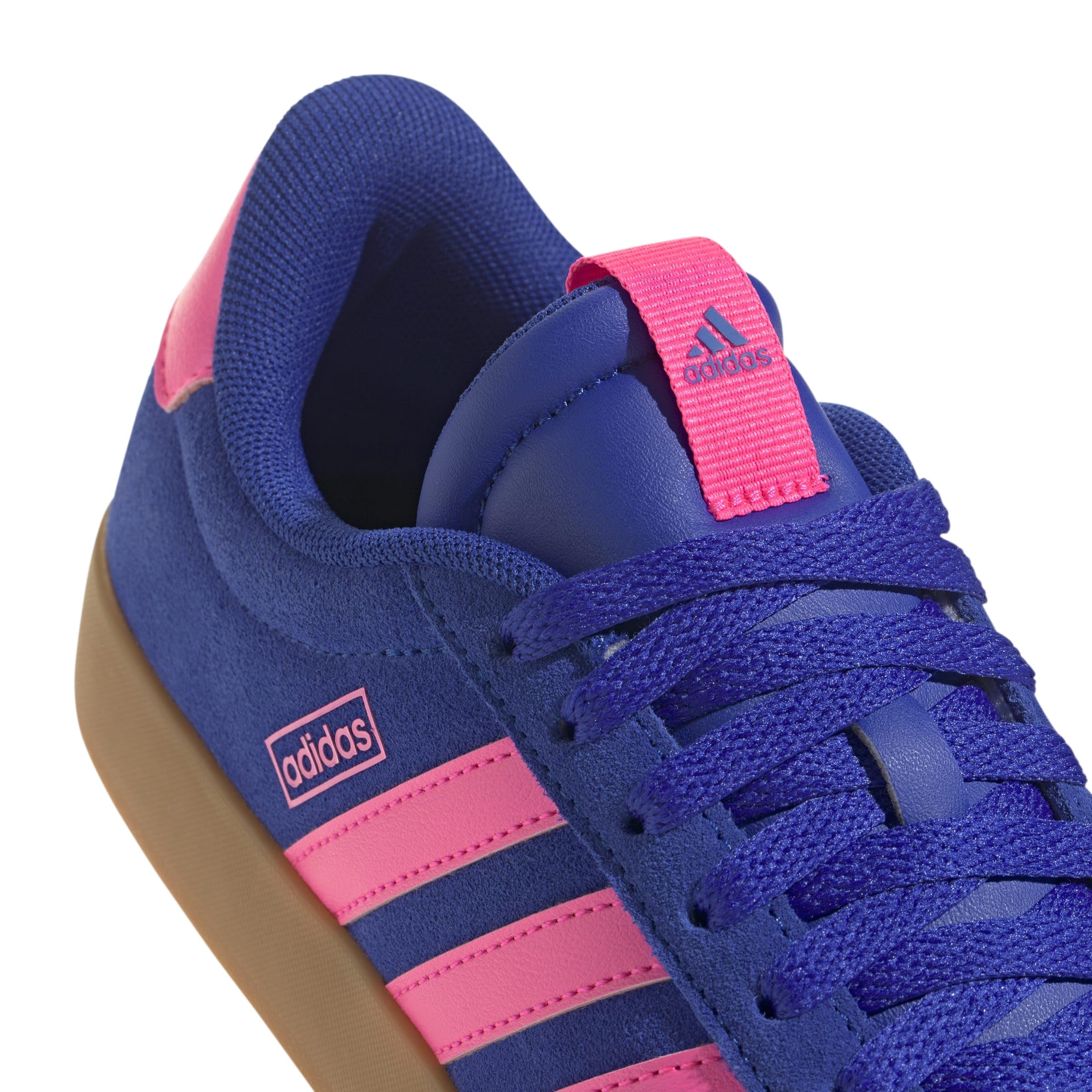 Adidas VL Court 3.0 Femme Lucid Blue Lucid Pink Gum-10 F