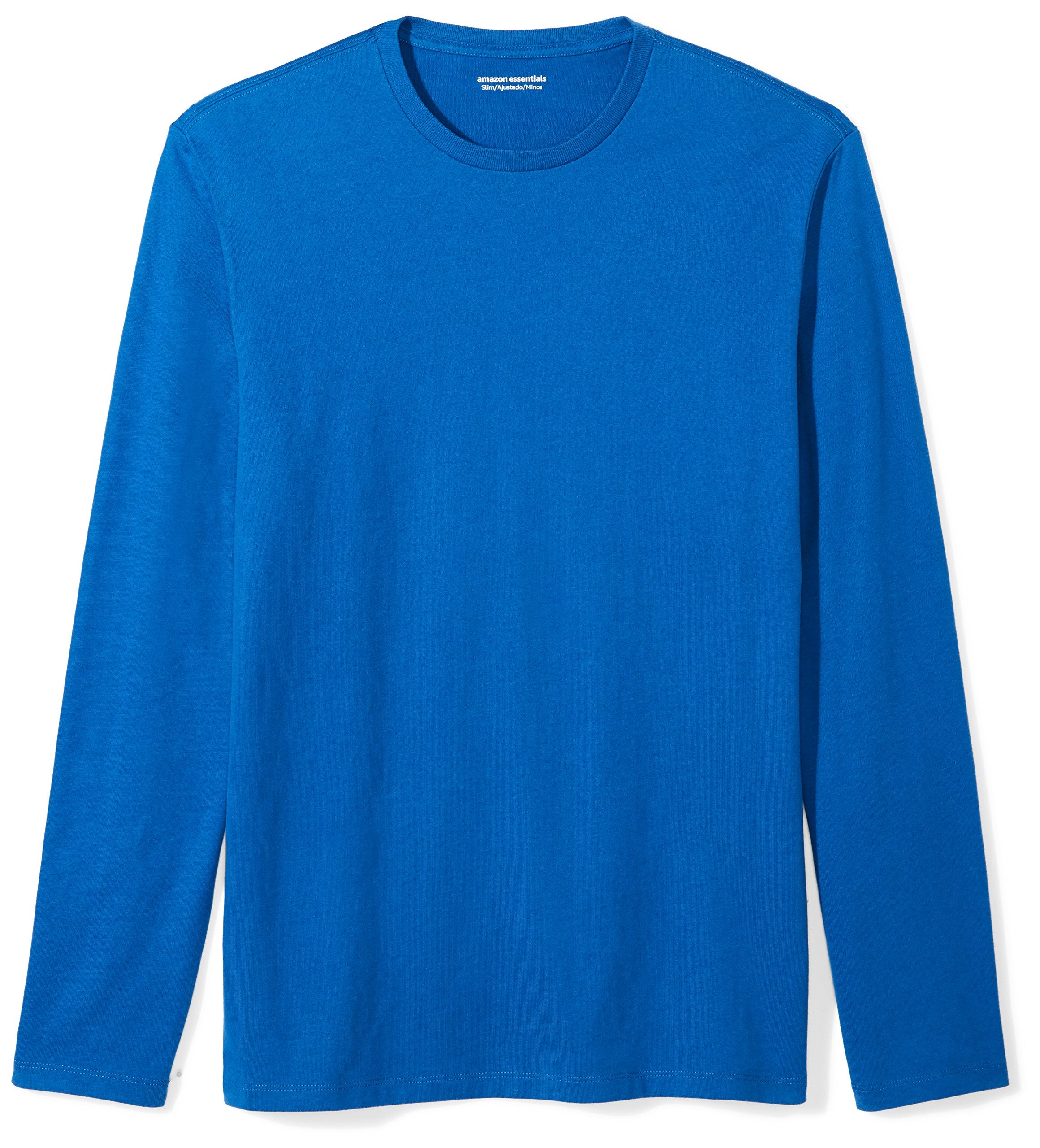 T-Shirt Manches Longues Homme Bleu Vif J