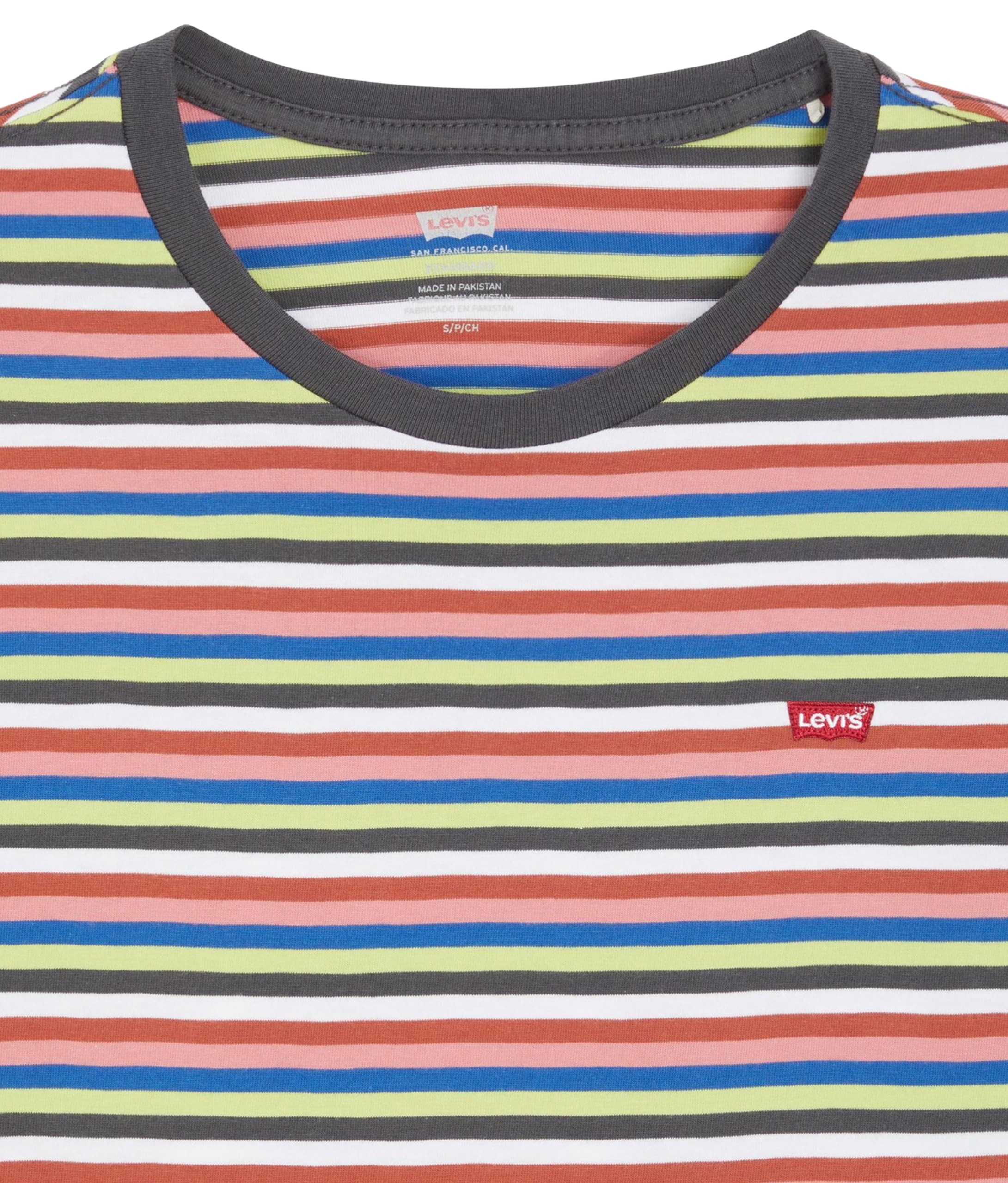 T-Shirt Levi’s Original Welcome Bright White Striped H