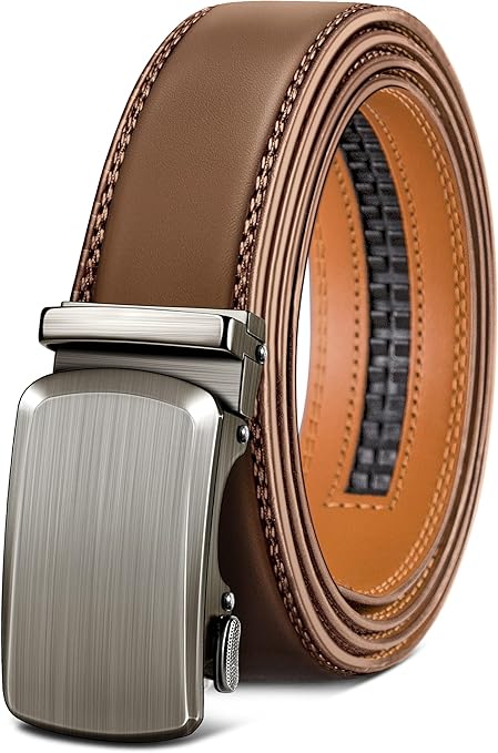 Ceinture Automatique en Cuir Fauve2948 D