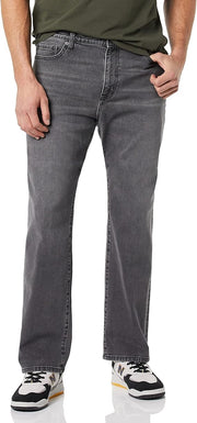 Jean bootcut à coupe Droite Gris Délavé H