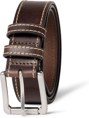 Ceinture en Cuir Brun A