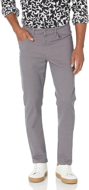 Pantalon Sergé Stretch Gris Foncé G