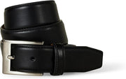 Ceinture en Cuir Style Classique Noir B