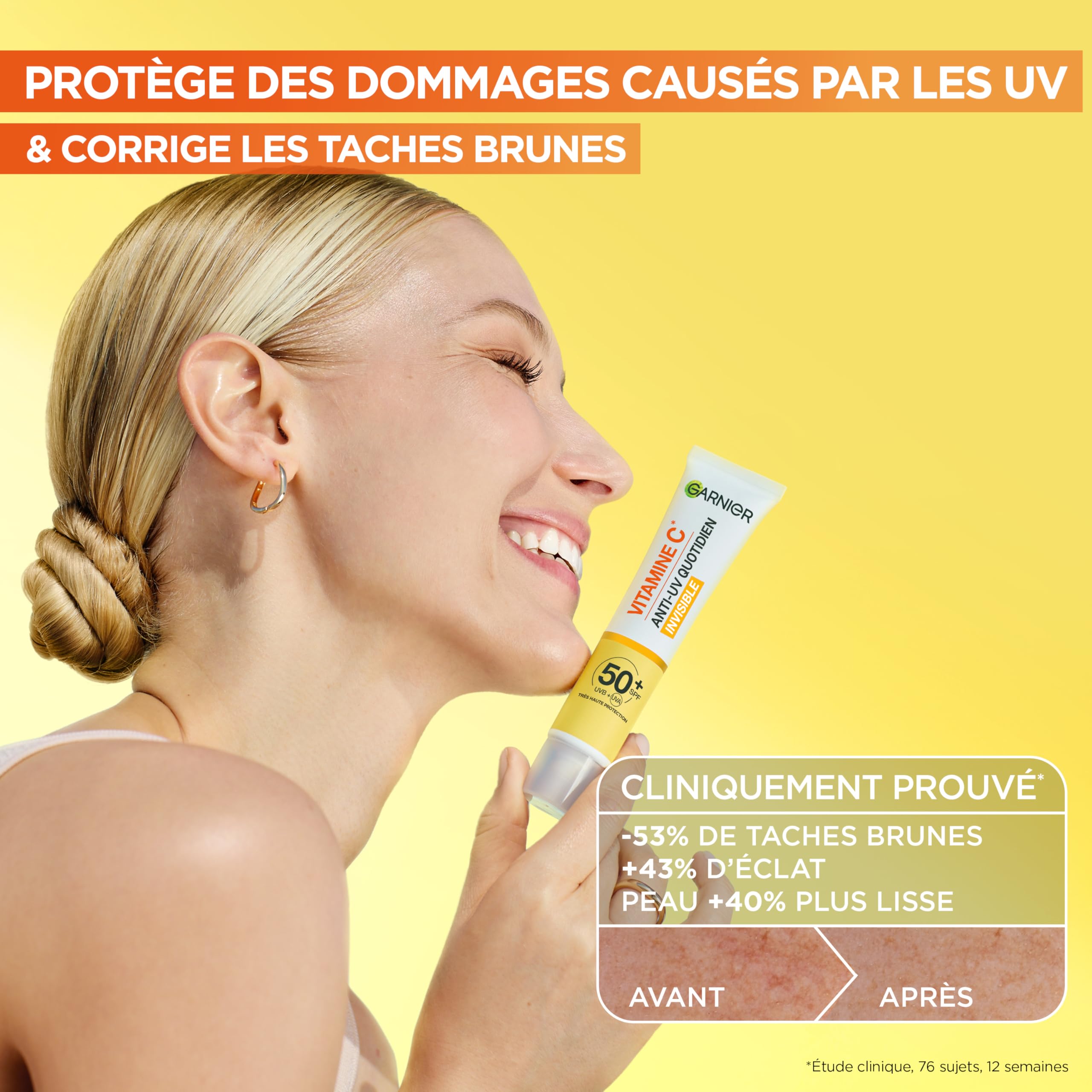 Garnier SkinActive - Fluide Anti-Taches & Anti-UV Quotidien G